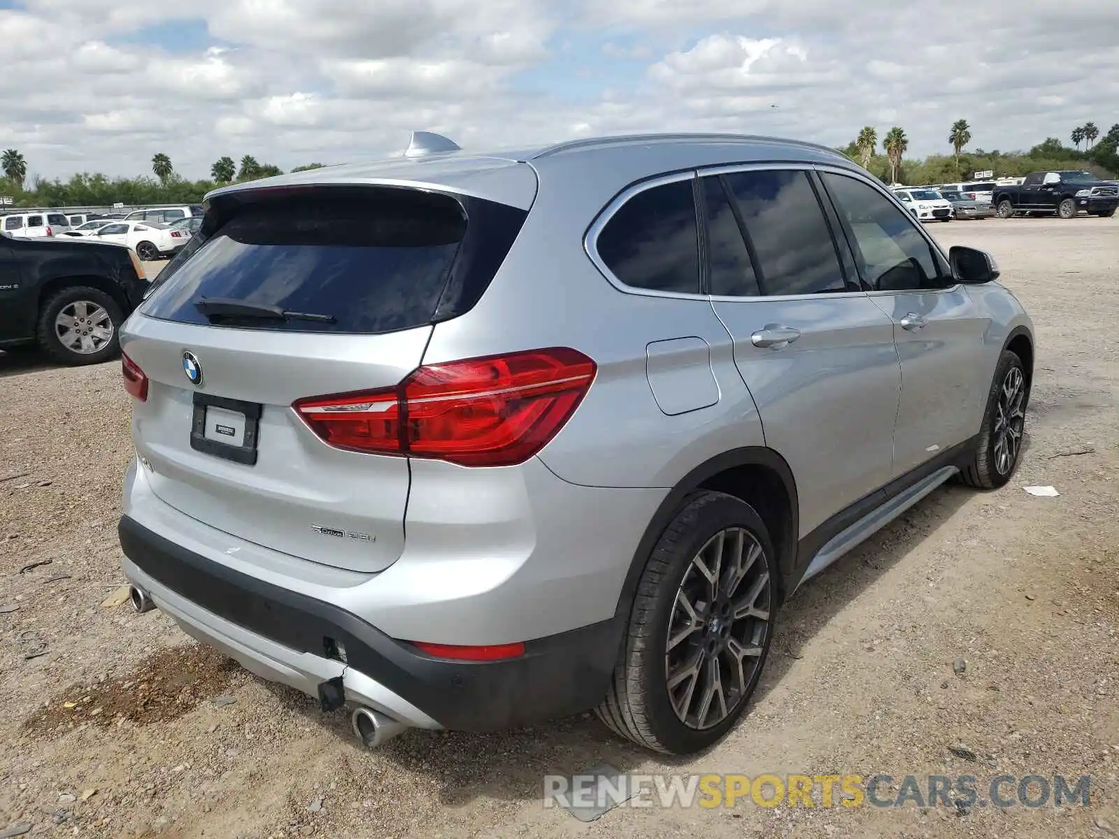 4 Photograph of a damaged car WBXJG7C05M3M73579 BMW X1 2021