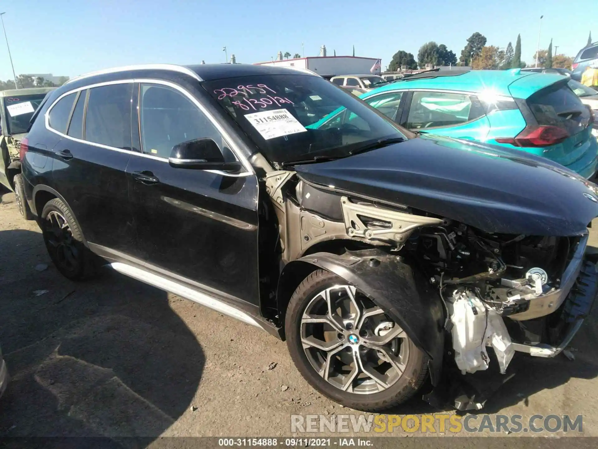 1 Photograph of a damaged car WBXJG7C05M5S67960 BMW X1 2021