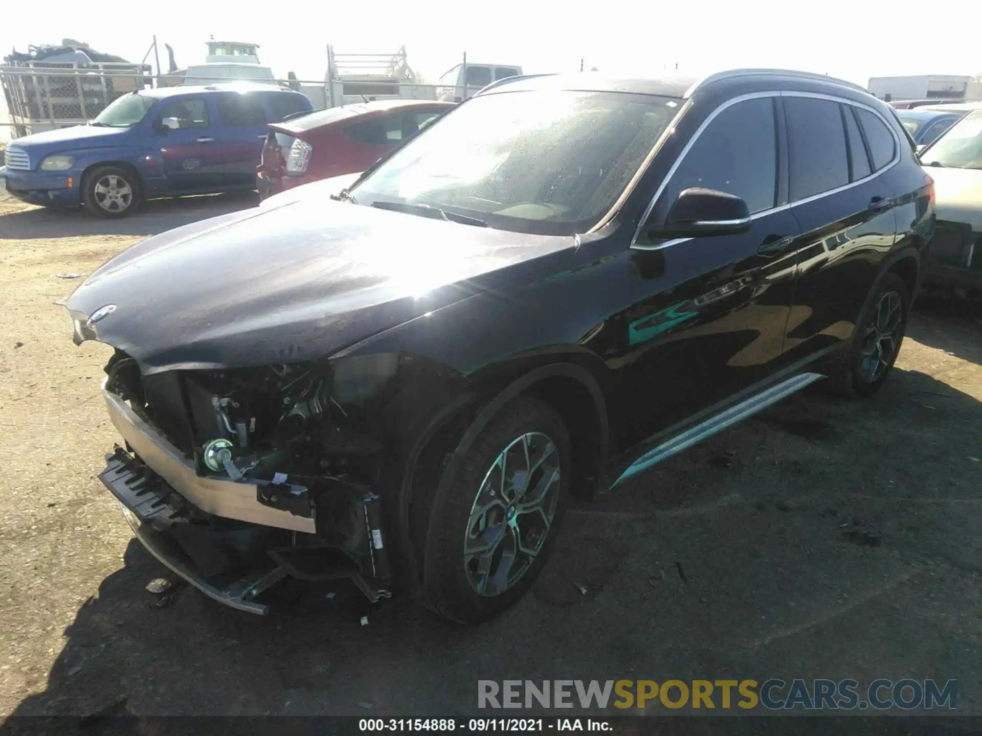 2 Photograph of a damaged car WBXJG7C05M5S67960 BMW X1 2021