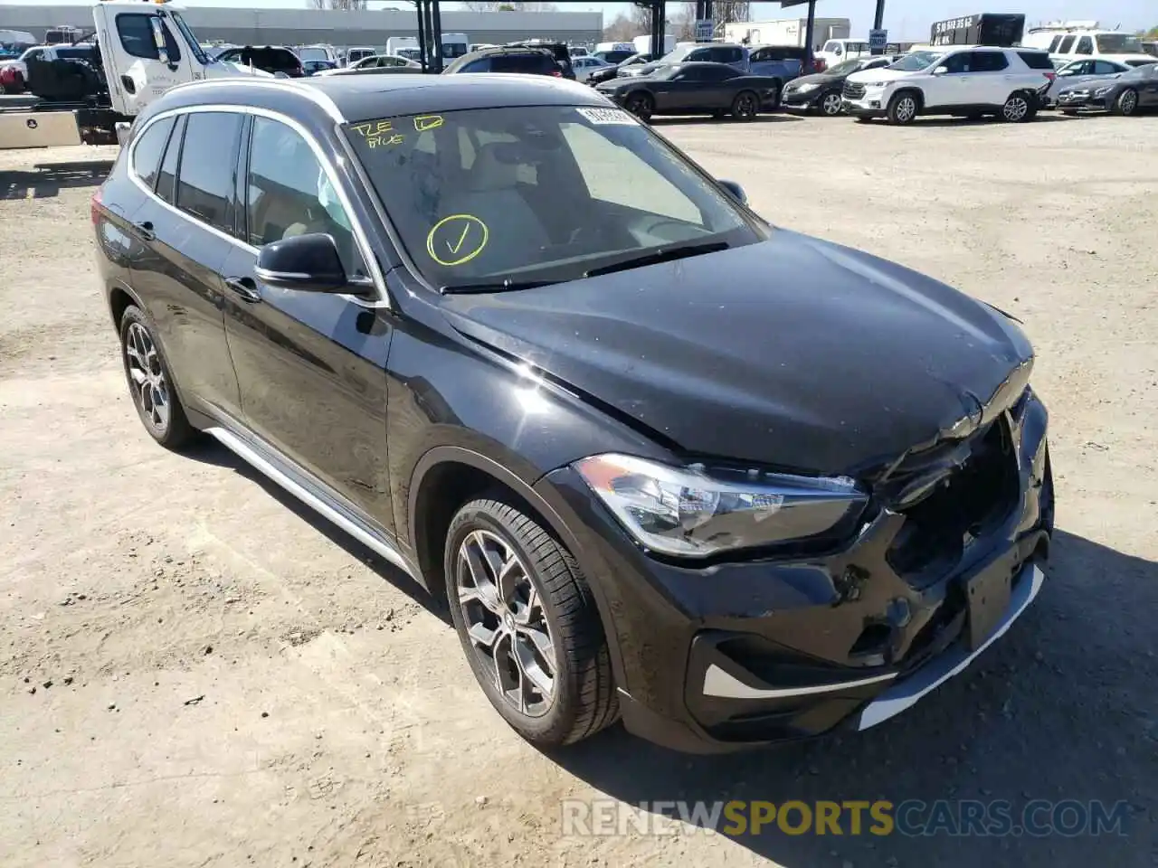 1 Photograph of a damaged car WBXJG7C05M5S94043 BMW X1 2021