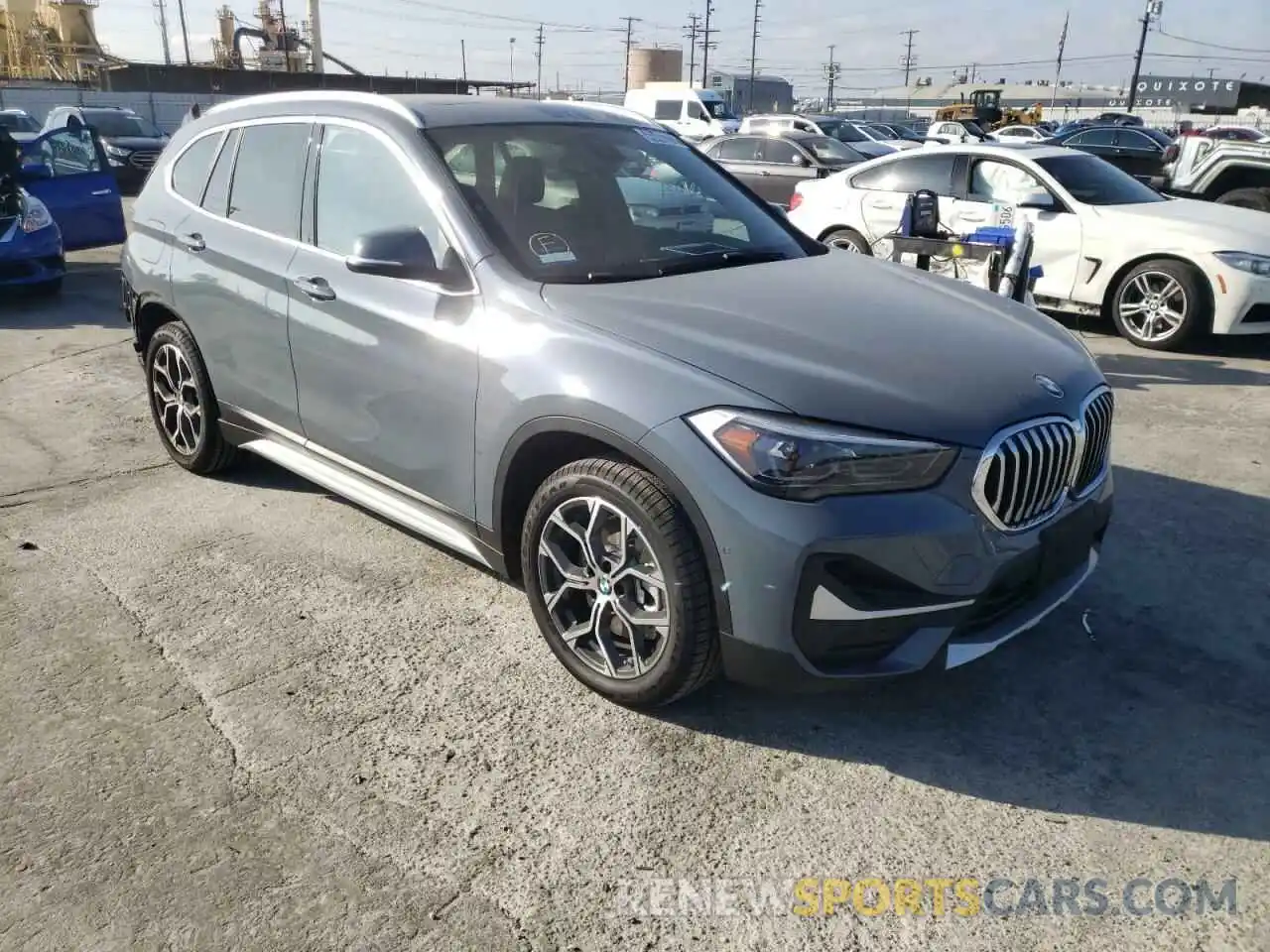 1 Photograph of a damaged car WBXJG7C05M5U30476 BMW X1 2021