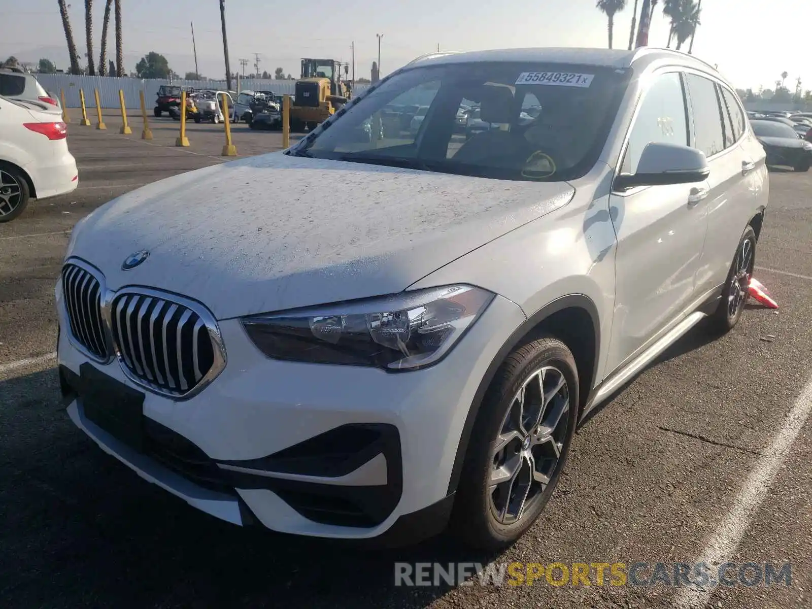 2 Photograph of a damaged car WBXJG7C06M3M70738 BMW X1 2021