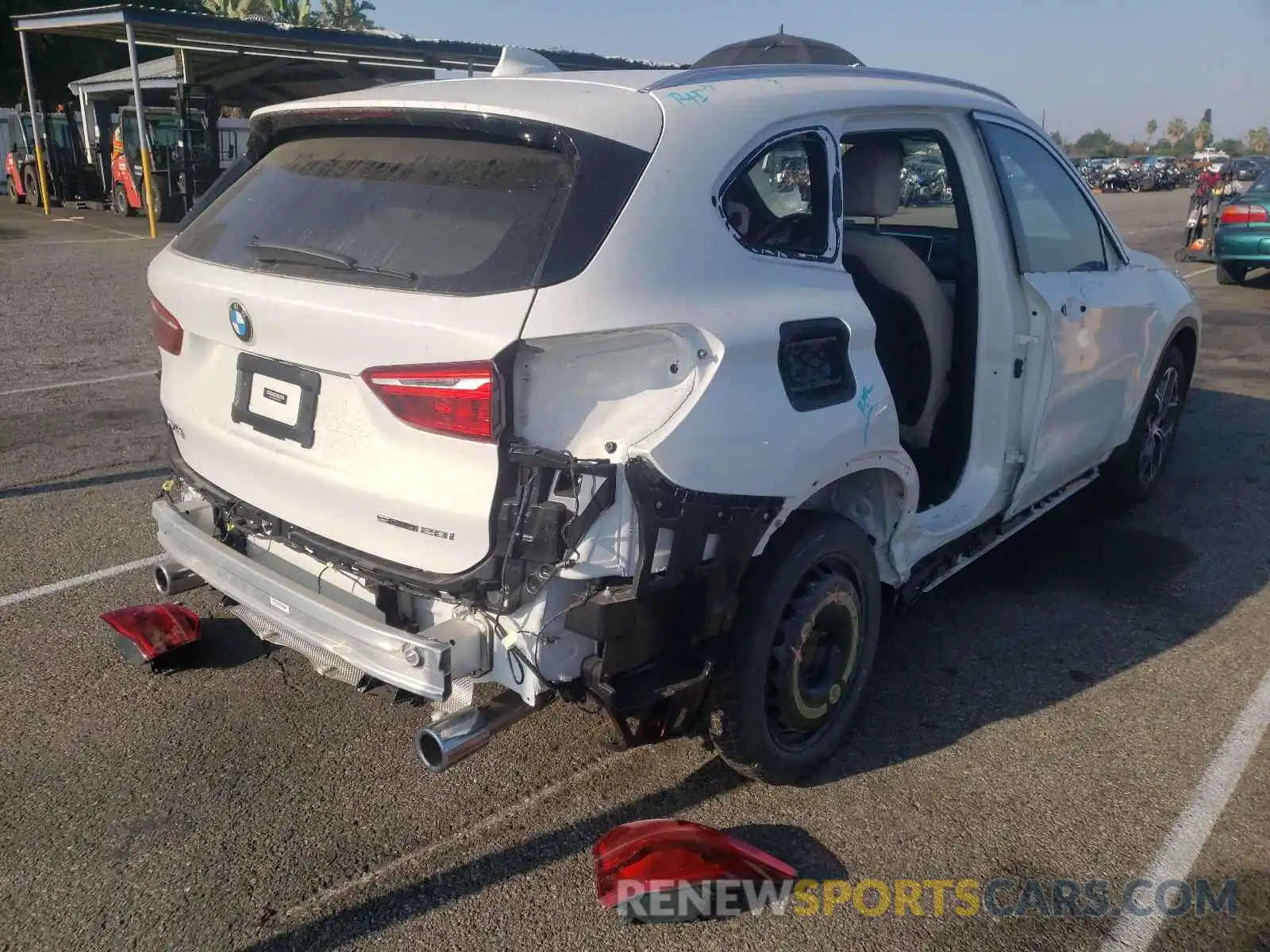 4 Photograph of a damaged car WBXJG7C06M3M70738 BMW X1 2021