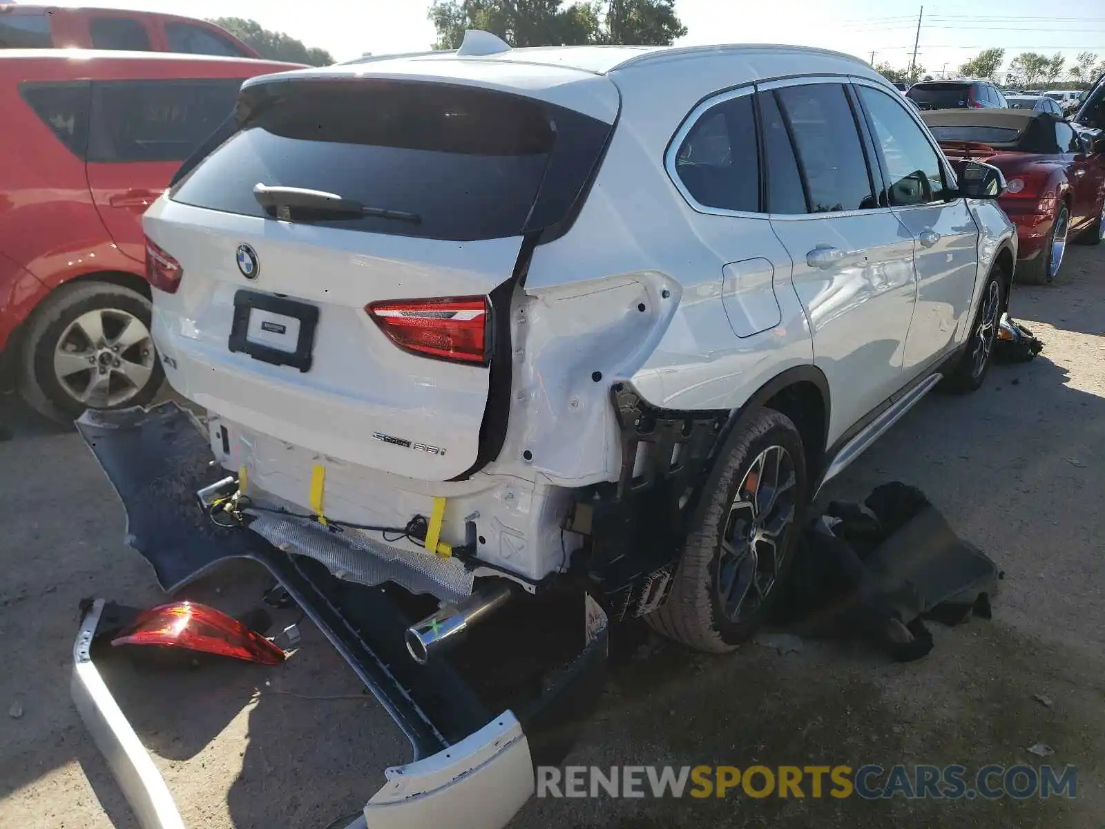 4 Photograph of a damaged car WBXJG7C06M5S49175 BMW X1 2021