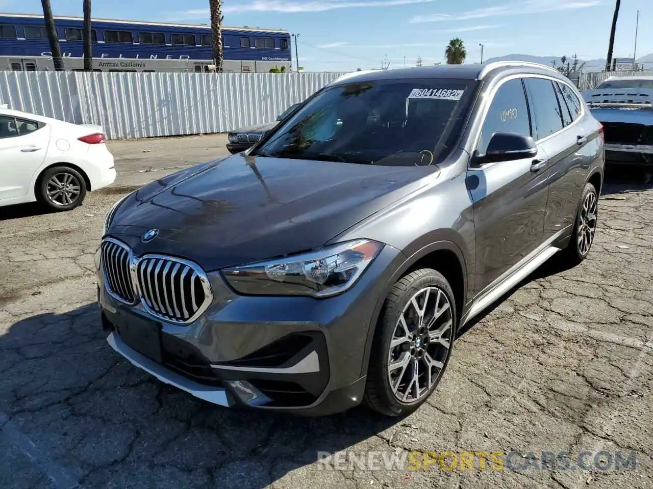 2 Photograph of a damaged car WBXJG7C06M5T10105 BMW X1 2021