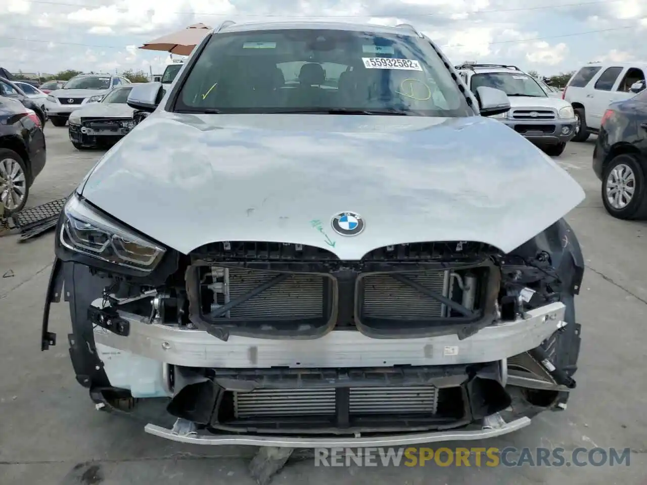 9 Фотография поврежденного автомобиля WBXJG7C06M5T45498 BMW X1 2021