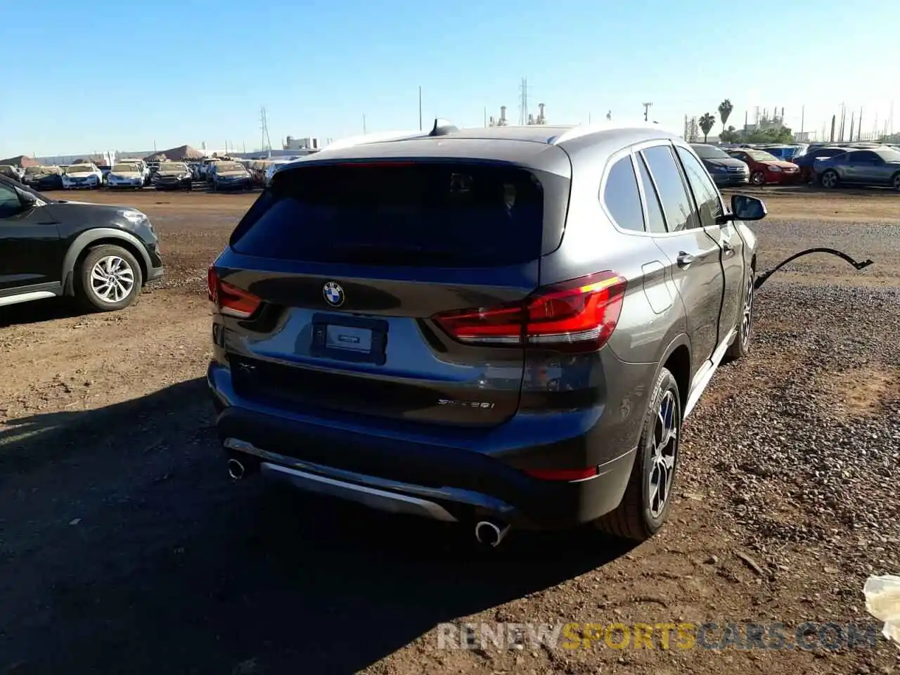 4 Photograph of a damaged car WBXJG7C06M5T83233 BMW X1 2021