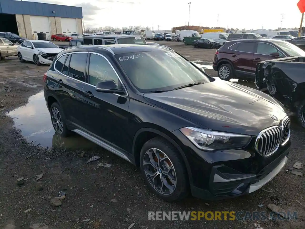 1 Photograph of a damaged car WBXJG7C06M5T89243 BMW X1 2021