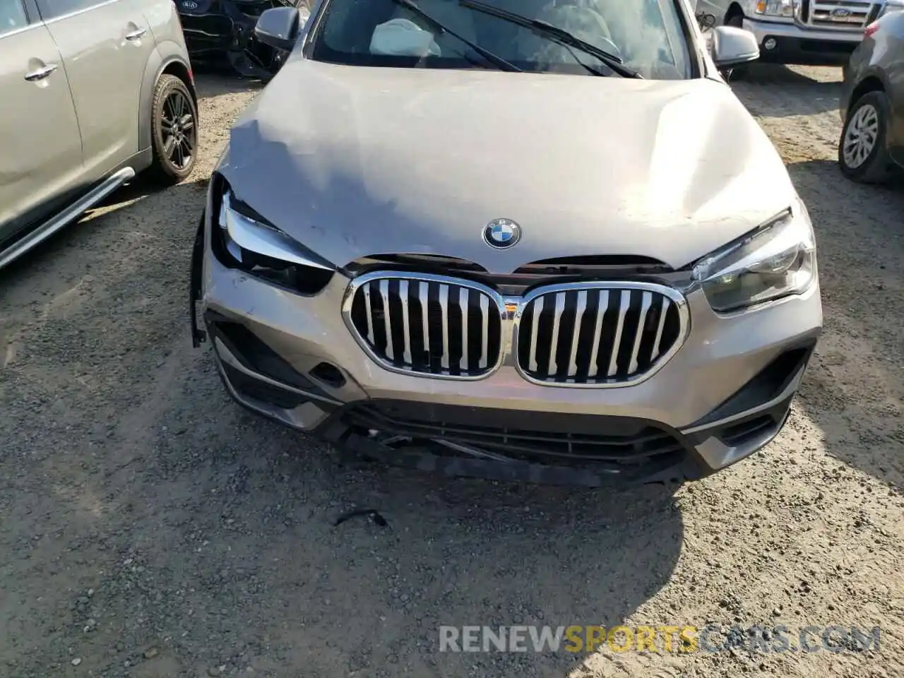 9 Photograph of a damaged car WBXJG7C06M5T92031 BMW X1 2021