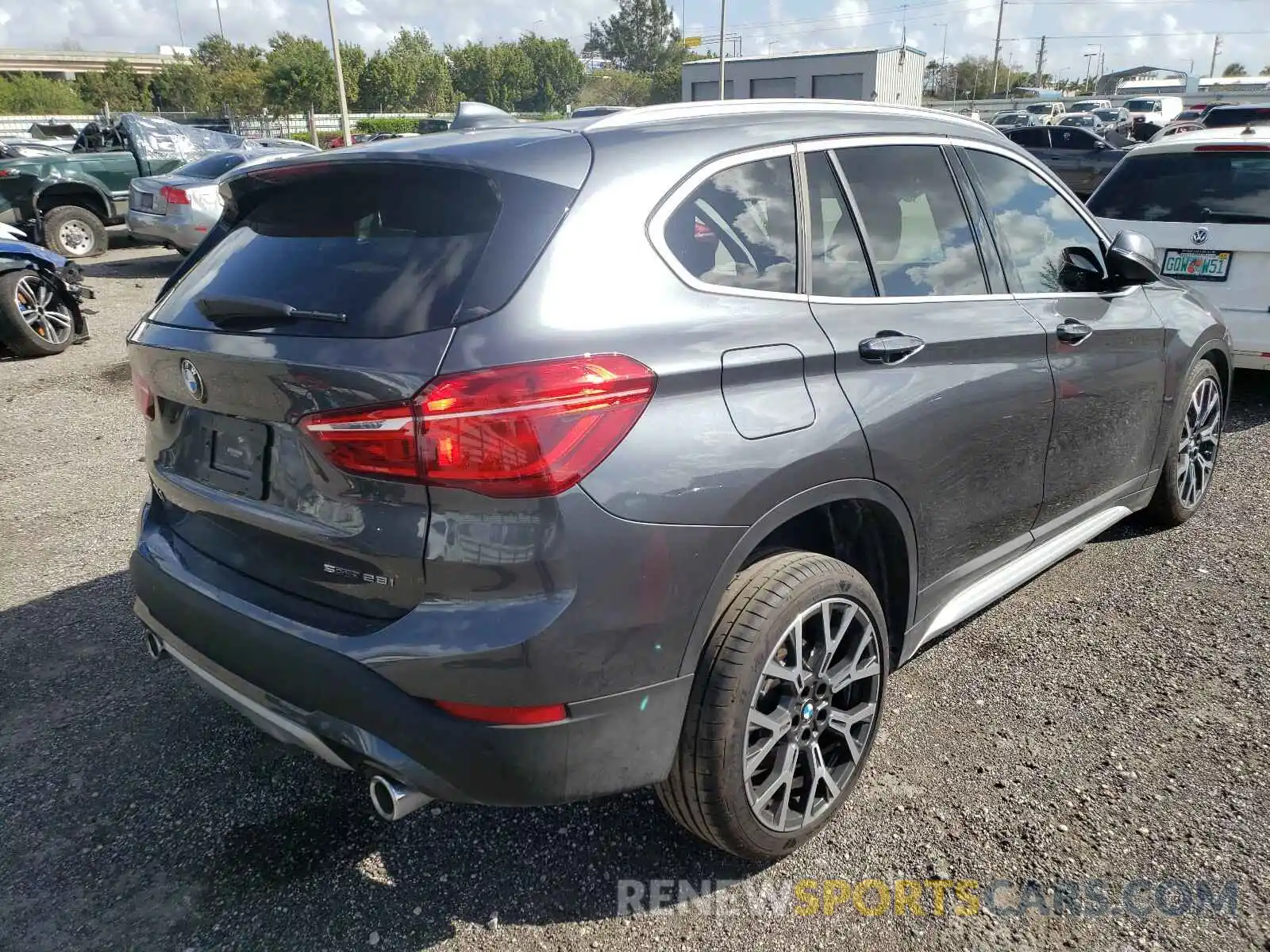 4 Photograph of a damaged car WBXJG7C07M5S08876 BMW X1 2021