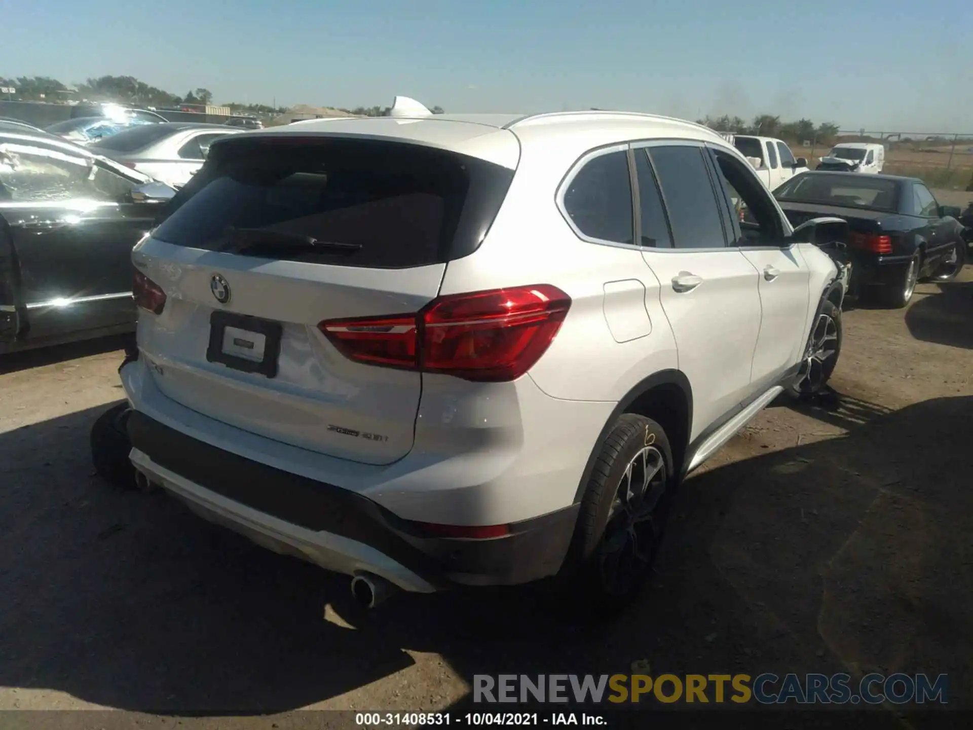 4 Photograph of a damaged car WBXJG7C07M5S10157 BMW X1 2021