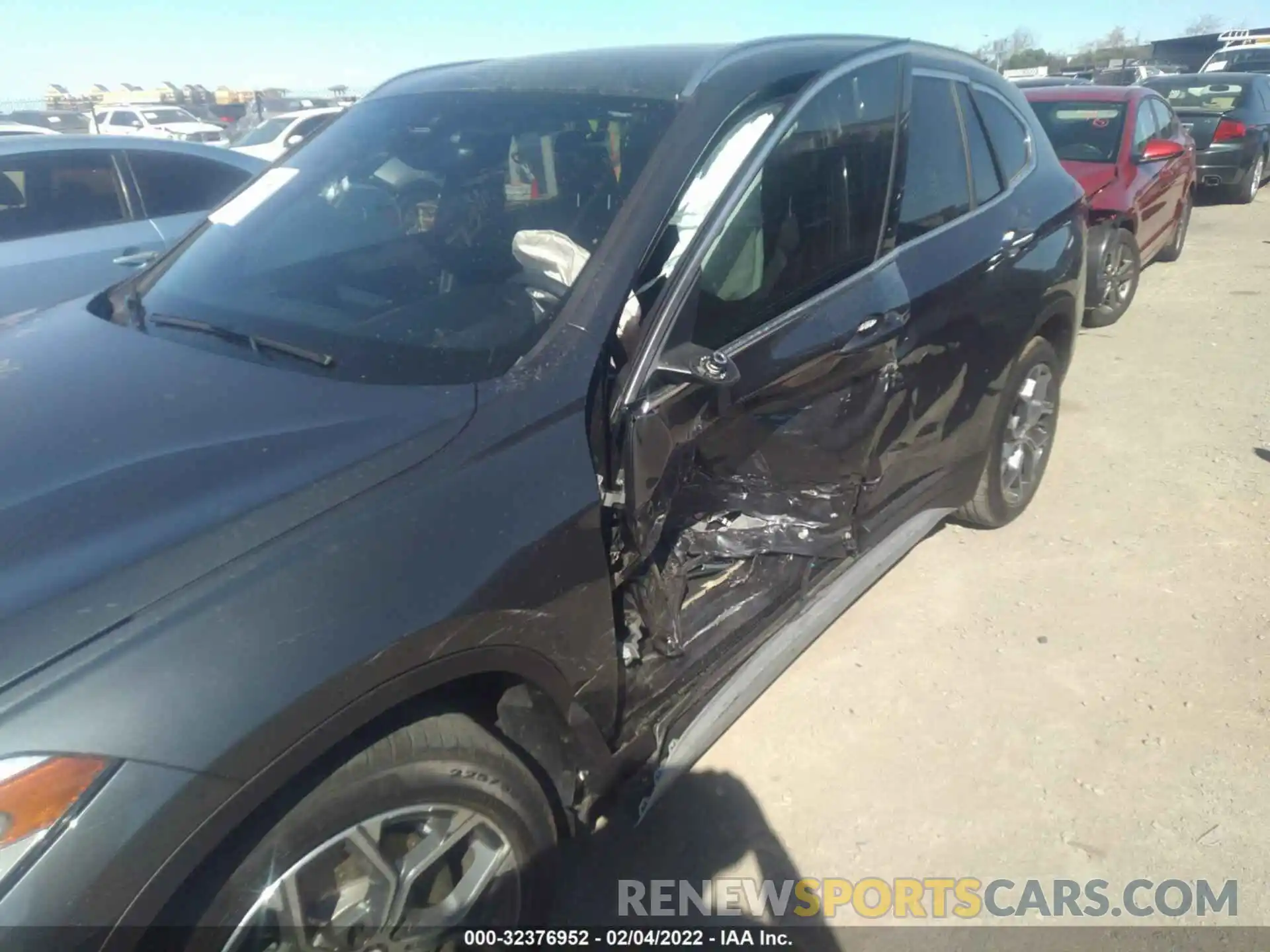 6 Photograph of a damaged car WBXJG7C08M3M65556 BMW X1 2021