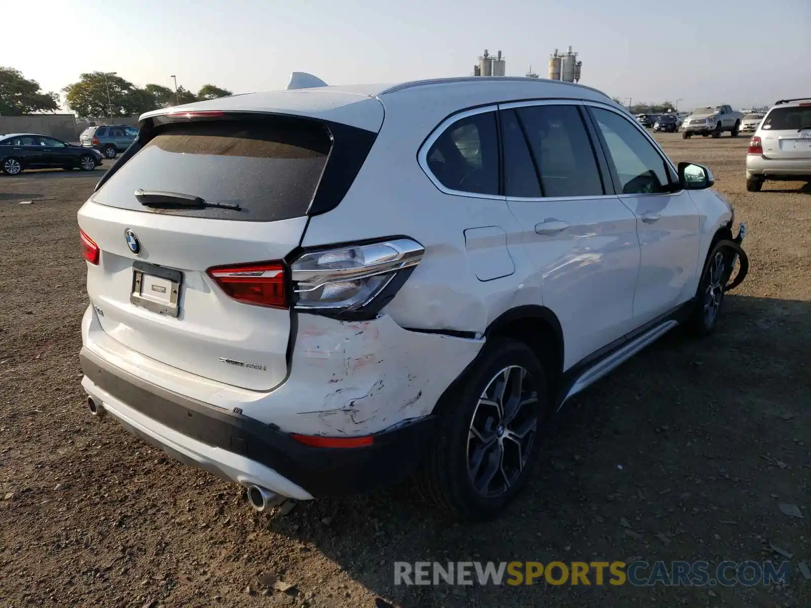 4 Photograph of a damaged car WBXJG7C08M5S16923 BMW X1 2021