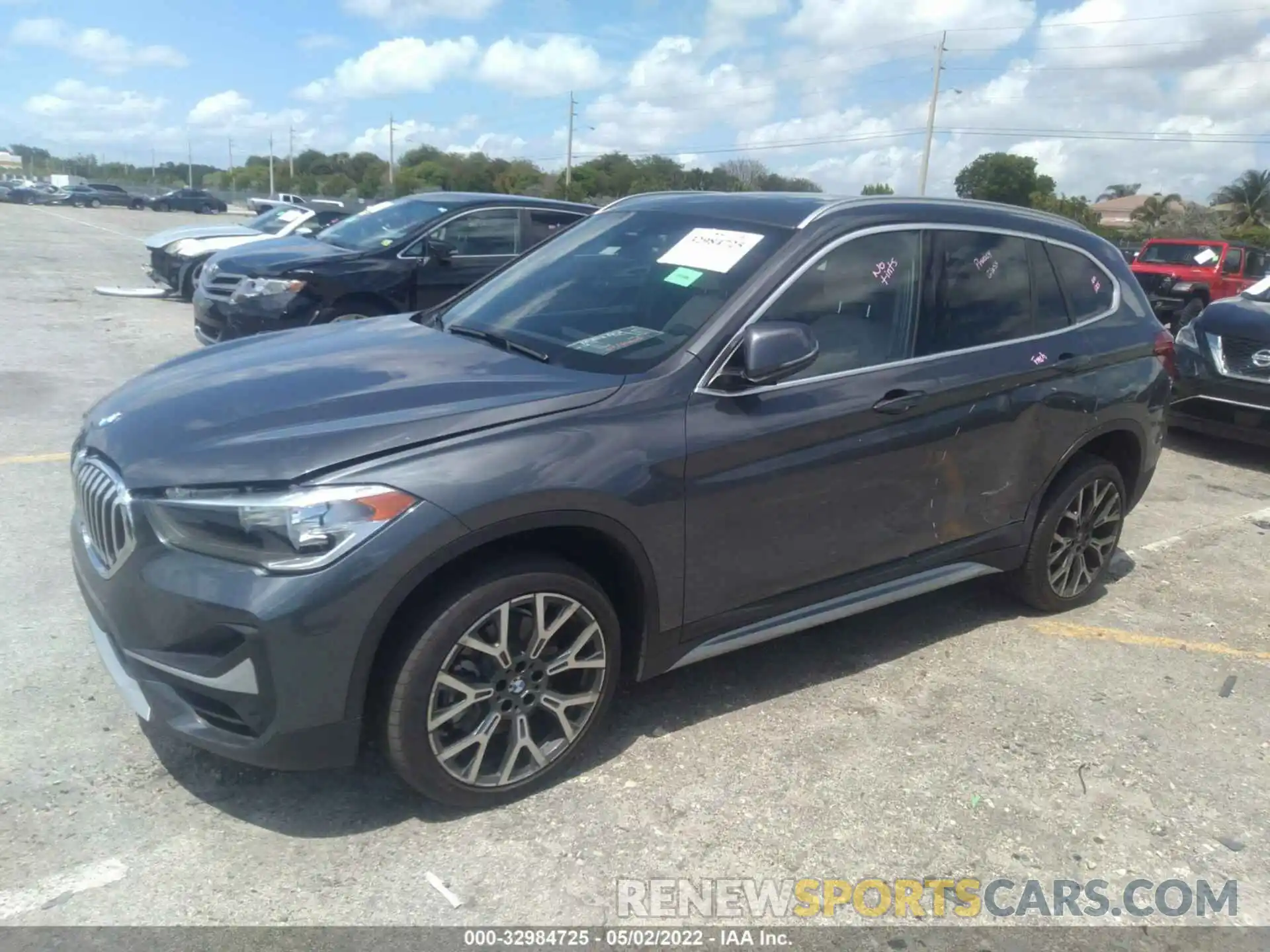 2 Photograph of a damaged car WBXJG7C08M5S17036 BMW X1 2021