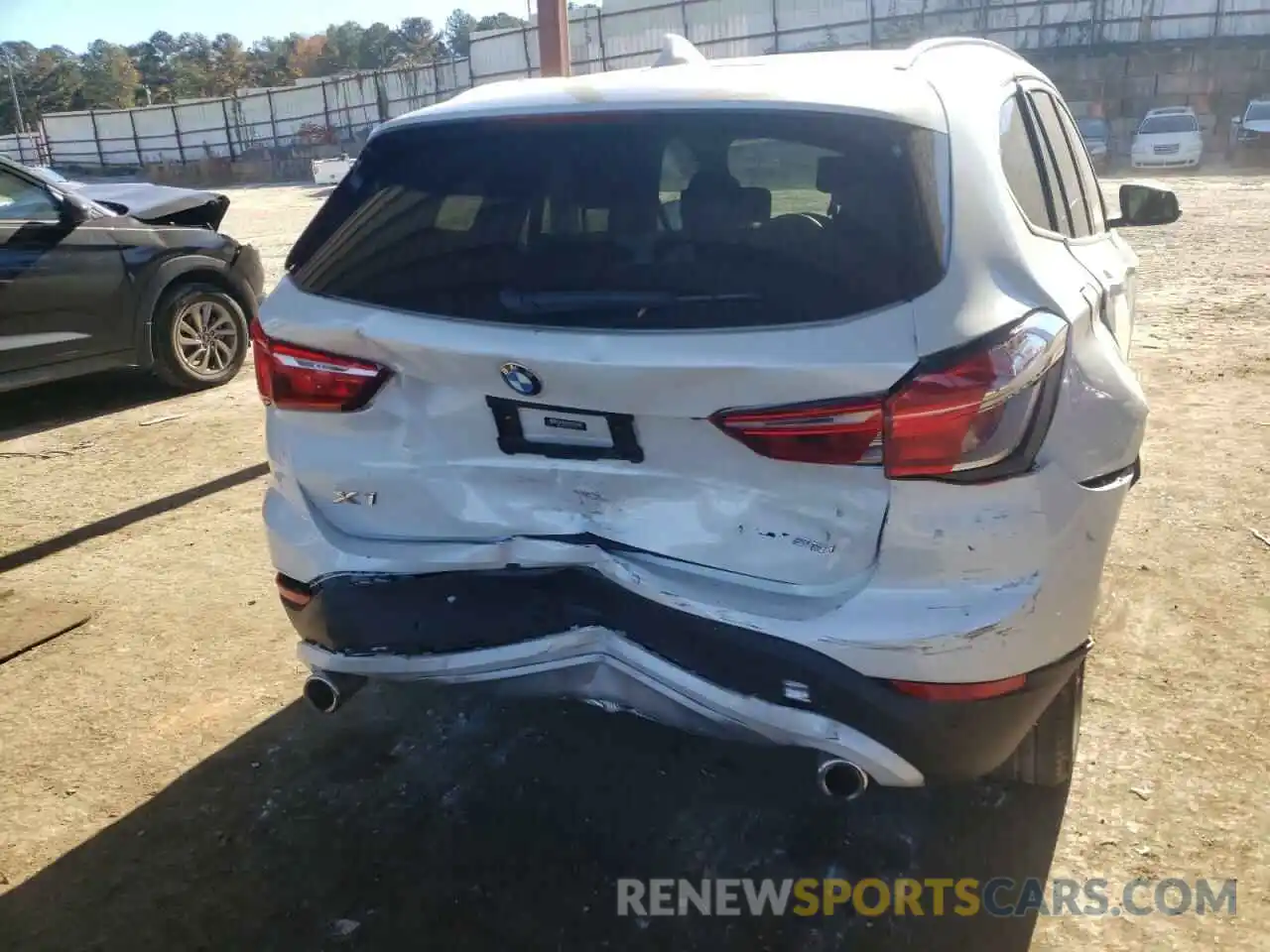 9 Photograph of a damaged car WBXJG7C08M5T53019 BMW X1 2021