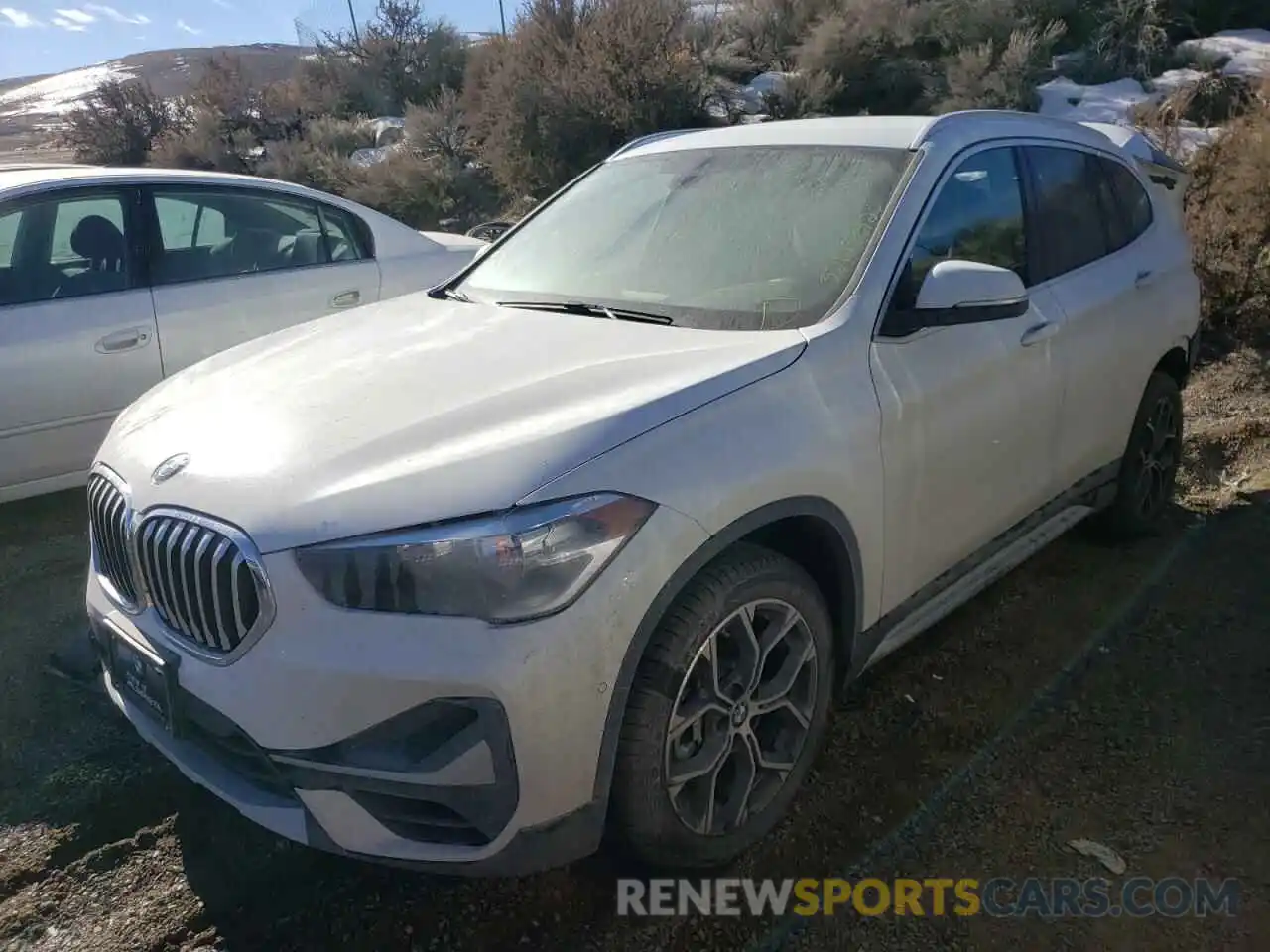 2 Photograph of a damaged car WBXJG7C08M5T70743 BMW X1 2021