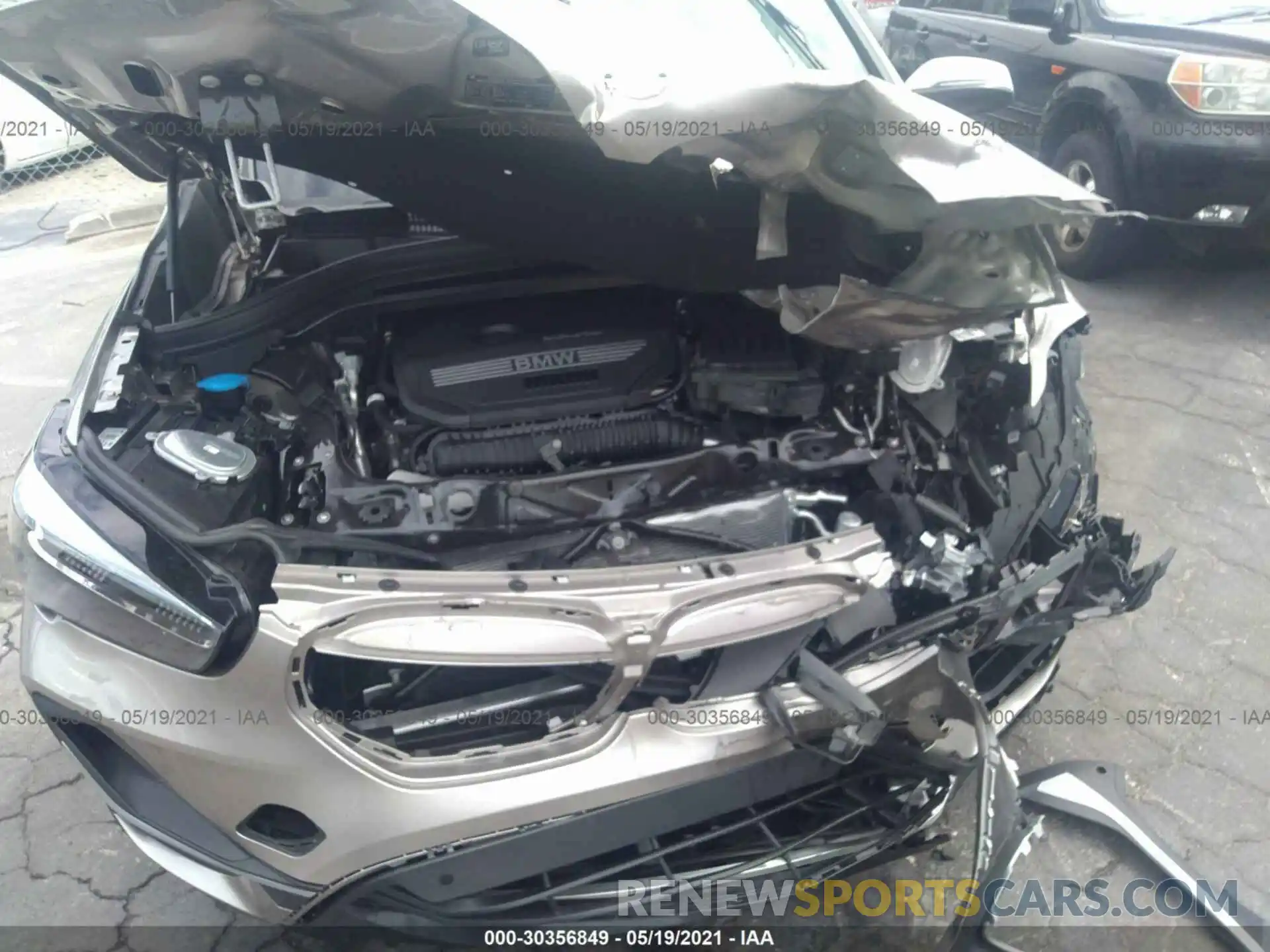 6 Фотография поврежденного автомобиля WBXJG7C09M3M70961 BMW X1 2021