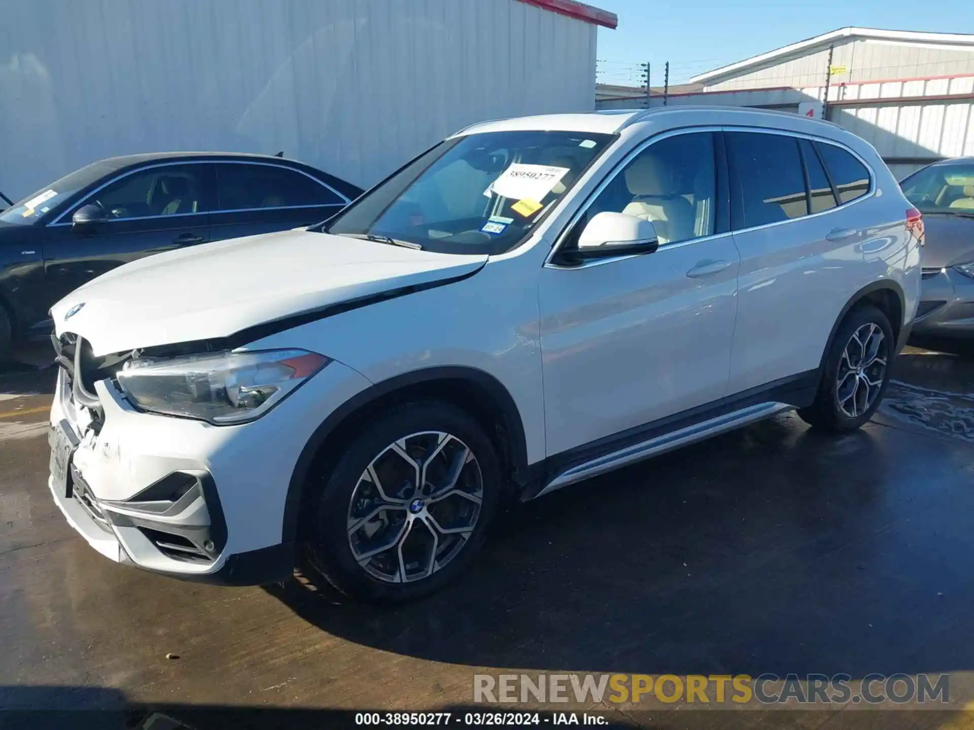 2 Photograph of a damaged car WBXJG7C09M5S95745 BMW X1 2021