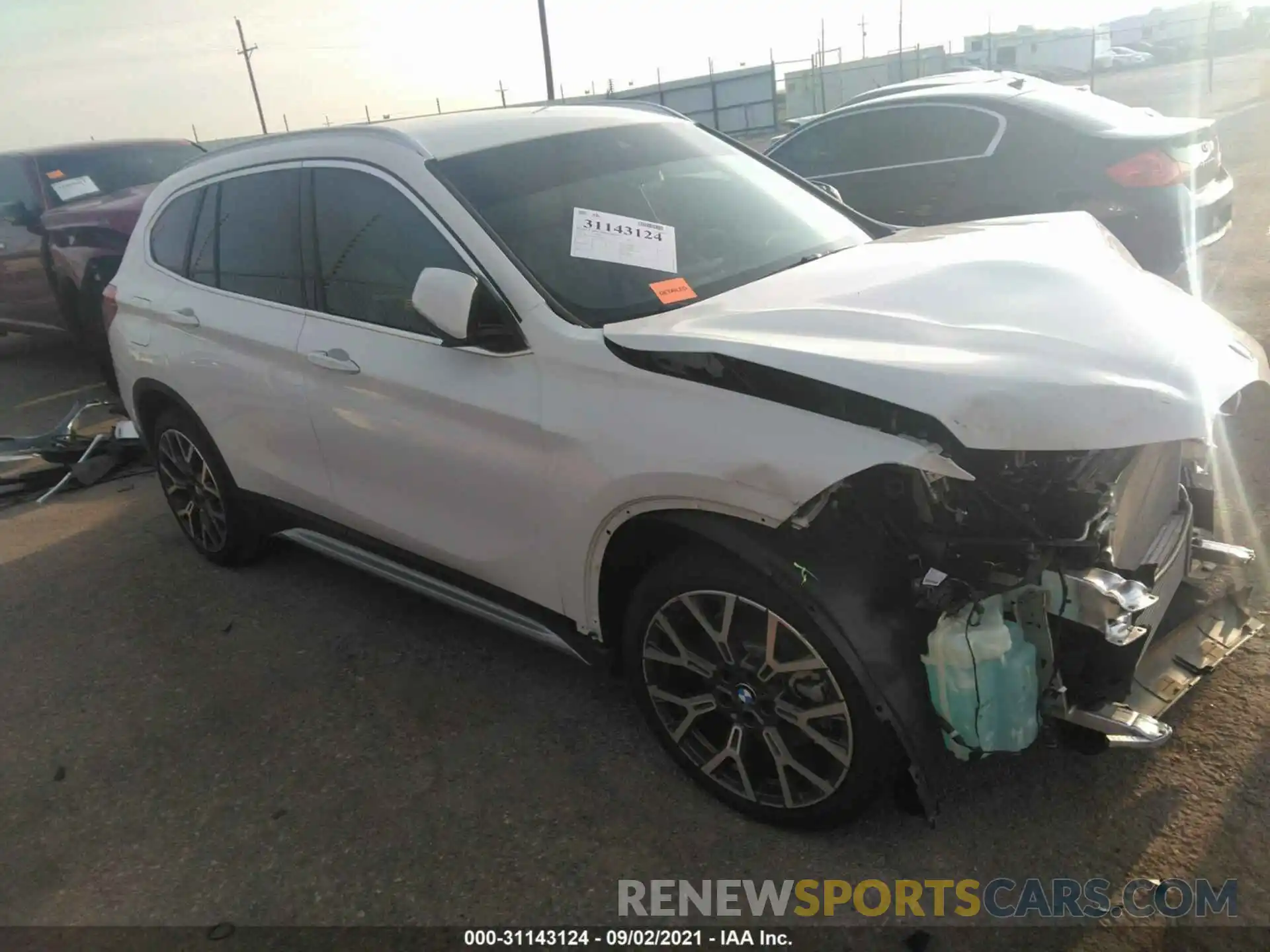 1 Photograph of a damaged car WBXJG7C09M5T29862 BMW X1 2021