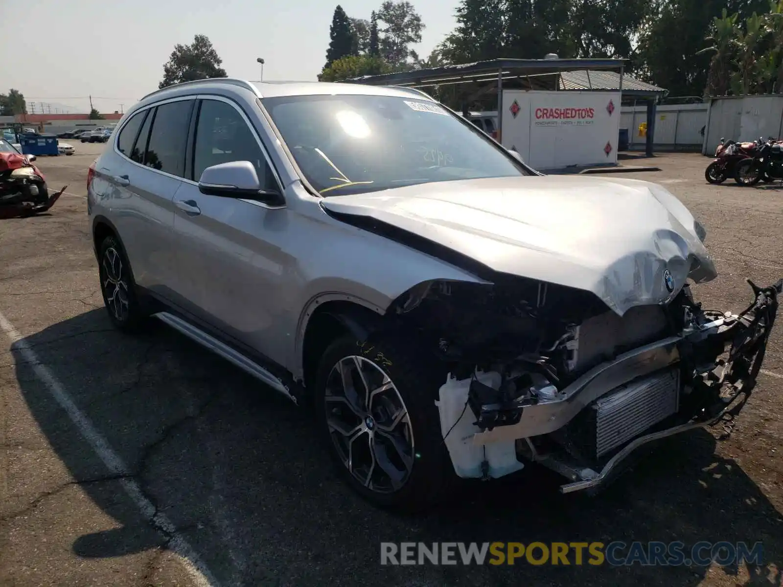 1 Photograph of a damaged car WBXJG7C09M5T45219 BMW X1 2021