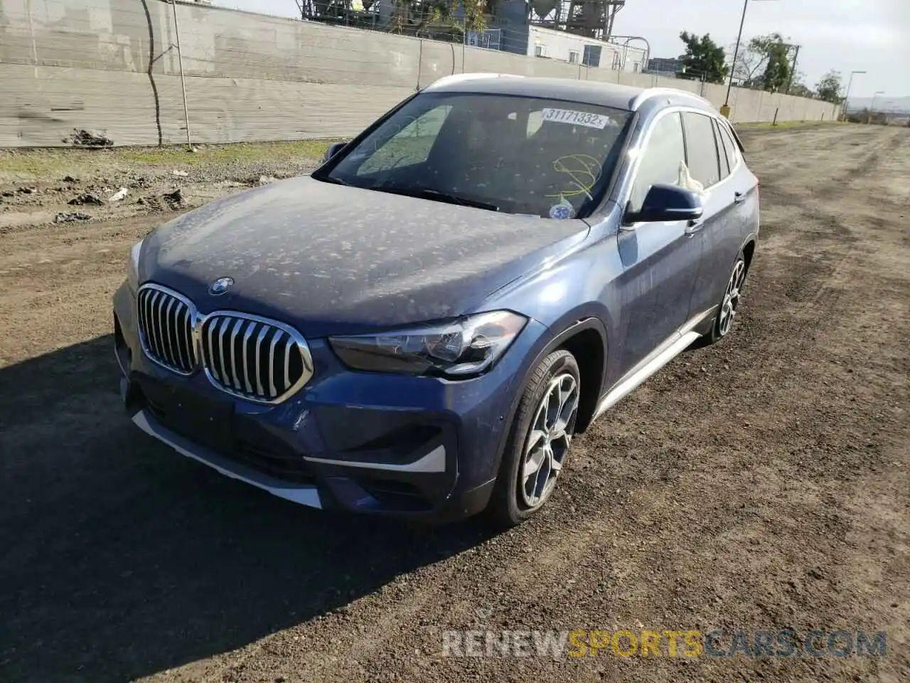 2 Фотография поврежденного автомобиля WBXJG7C09M5U28990 BMW X1 2021