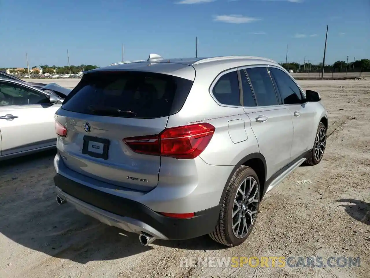 4 Photograph of a damaged car WBXJG7C09M5U38872 BMW X1 2021