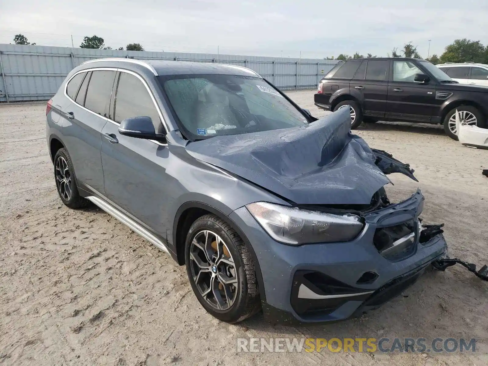 1 Photograph of a damaged car WBXJG7C0XM5S36414 BMW X1 2021