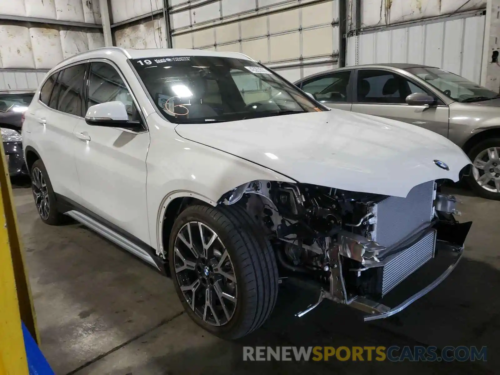 1 Photograph of a damaged car WBXJG9C00M5S76626 BMW X1 2021