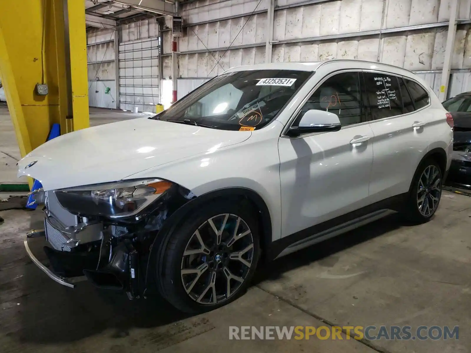 2 Photograph of a damaged car WBXJG9C00M5S76626 BMW X1 2021