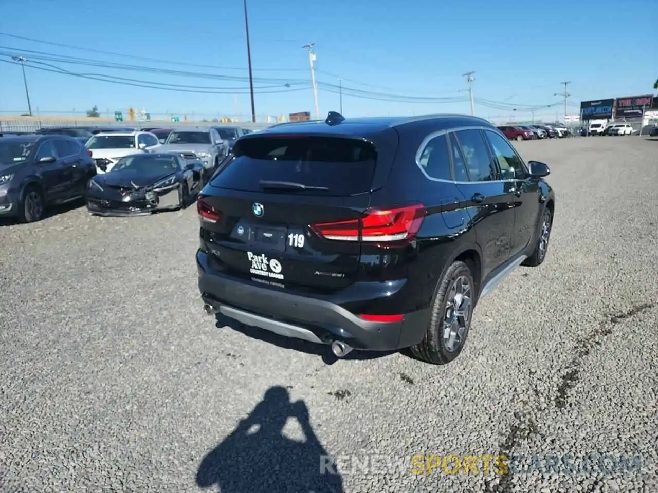 4 Photograph of a damaged car WBXJG9C00M5S85780 BMW X1 2021