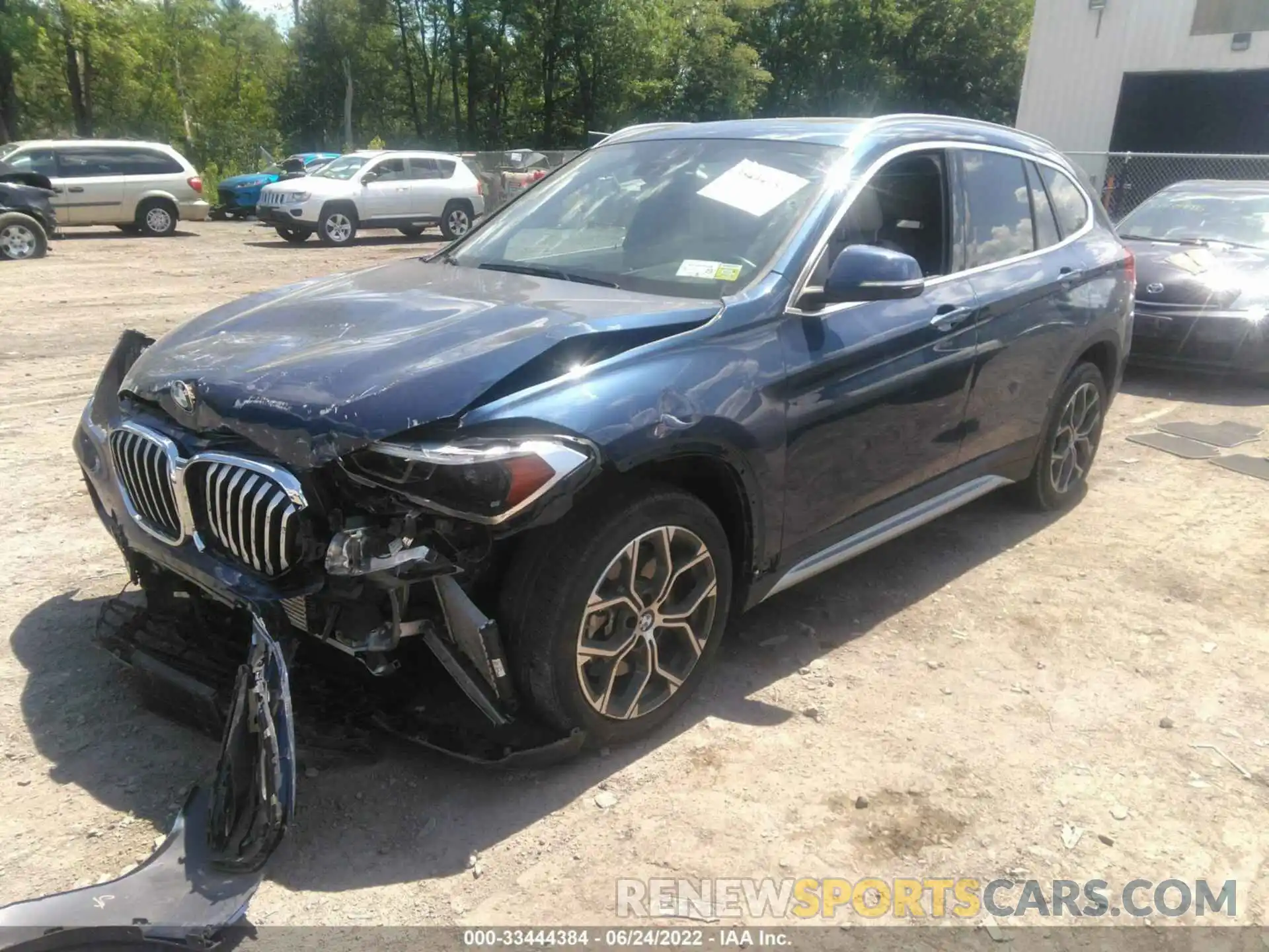 2 Photograph of a damaged car WBXJG9C00M5T60834 BMW X1 2021