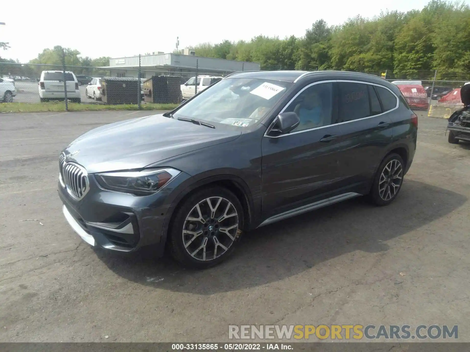 2 Фотография поврежденного автомобиля WBXJG9C00M5T82090 BMW X1 2021