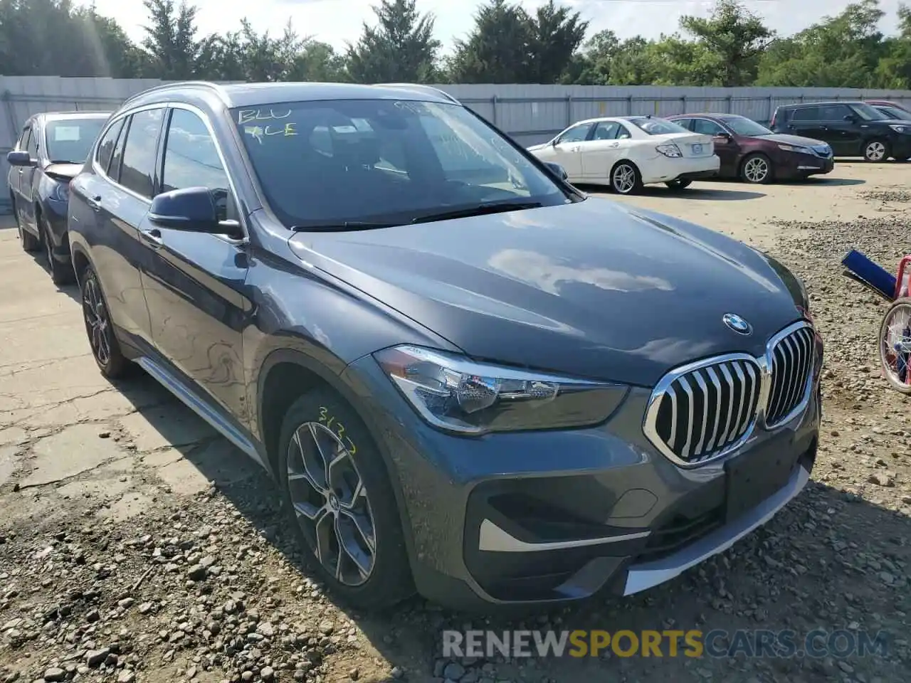 1 Photograph of a damaged car WBXJG9C00M5U01365 BMW X1 2021