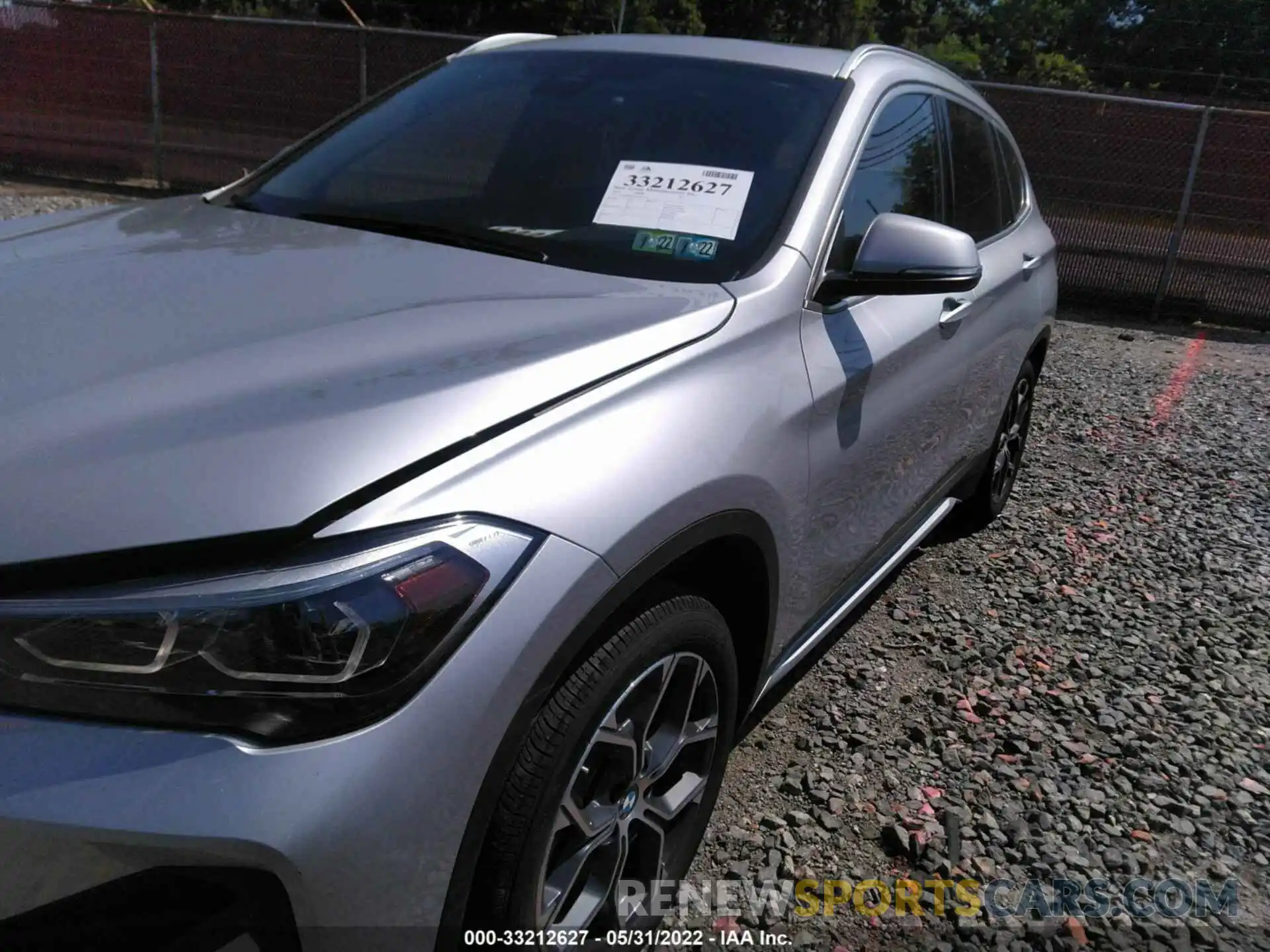 2 Photograph of a damaged car WBXJG9C01M5T51706 BMW X1 2021