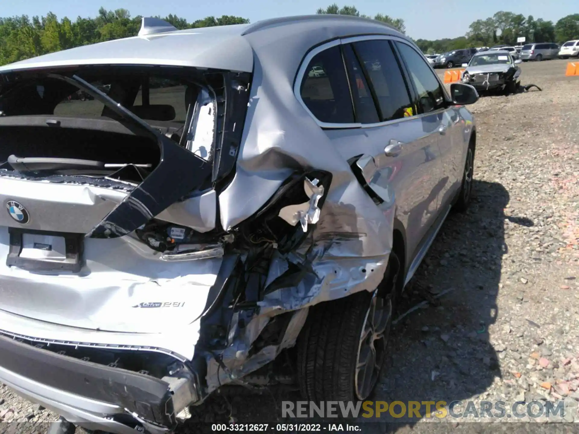 4 Photograph of a damaged car WBXJG9C01M5T51706 BMW X1 2021