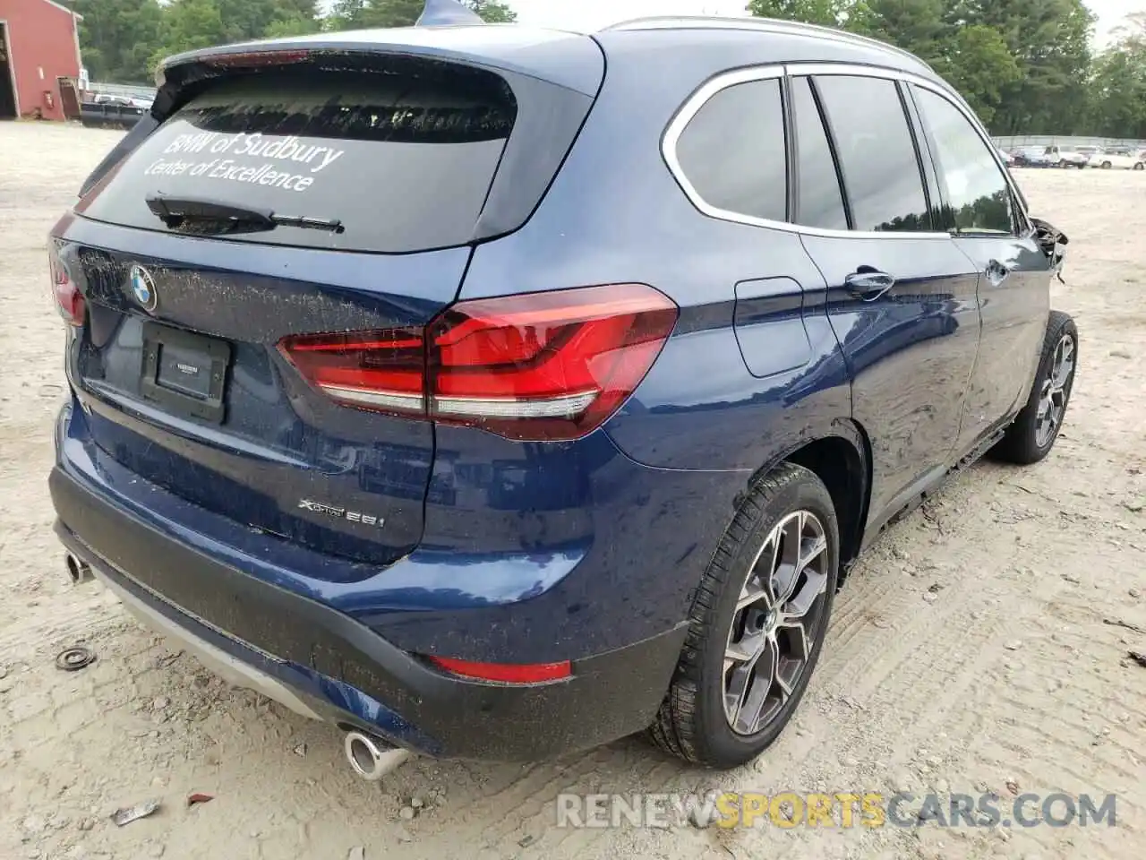 4 Photograph of a damaged car WBXJG9C01M5T54184 BMW X1 2021