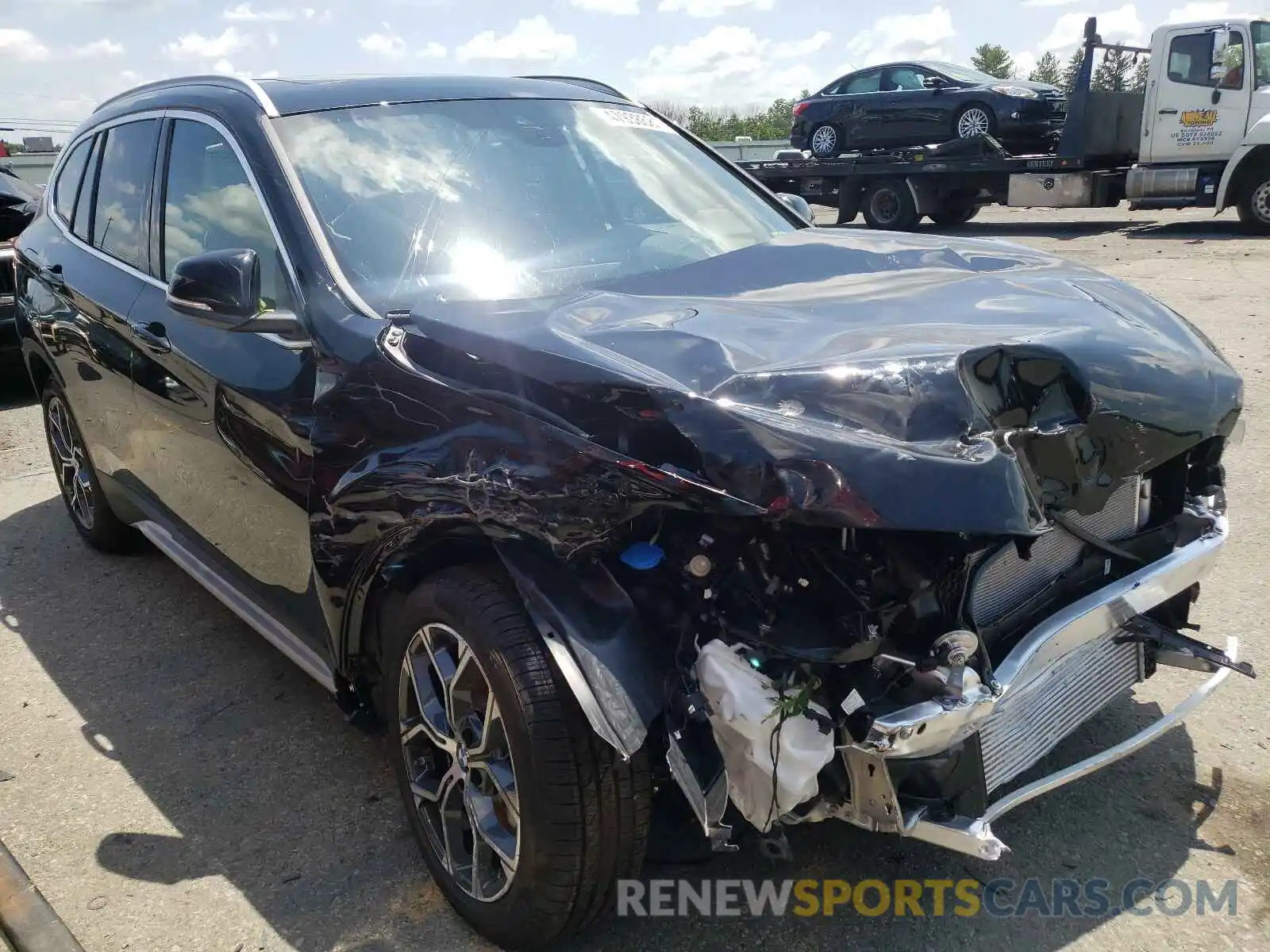 1 Photograph of a damaged car WBXJG9C01M5T57456 BMW X1 2021