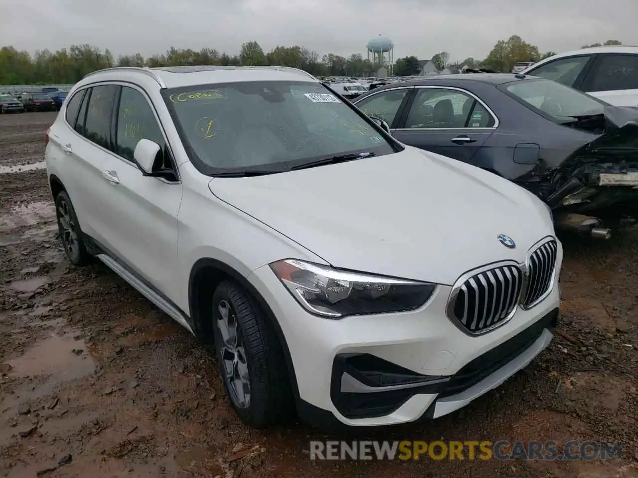 1 Photograph of a damaged car WBXJG9C01M5T61877 BMW X1 2021