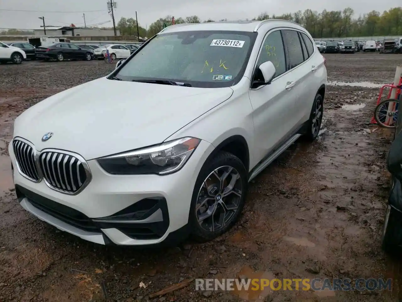 2 Photograph of a damaged car WBXJG9C01M5T61877 BMW X1 2021