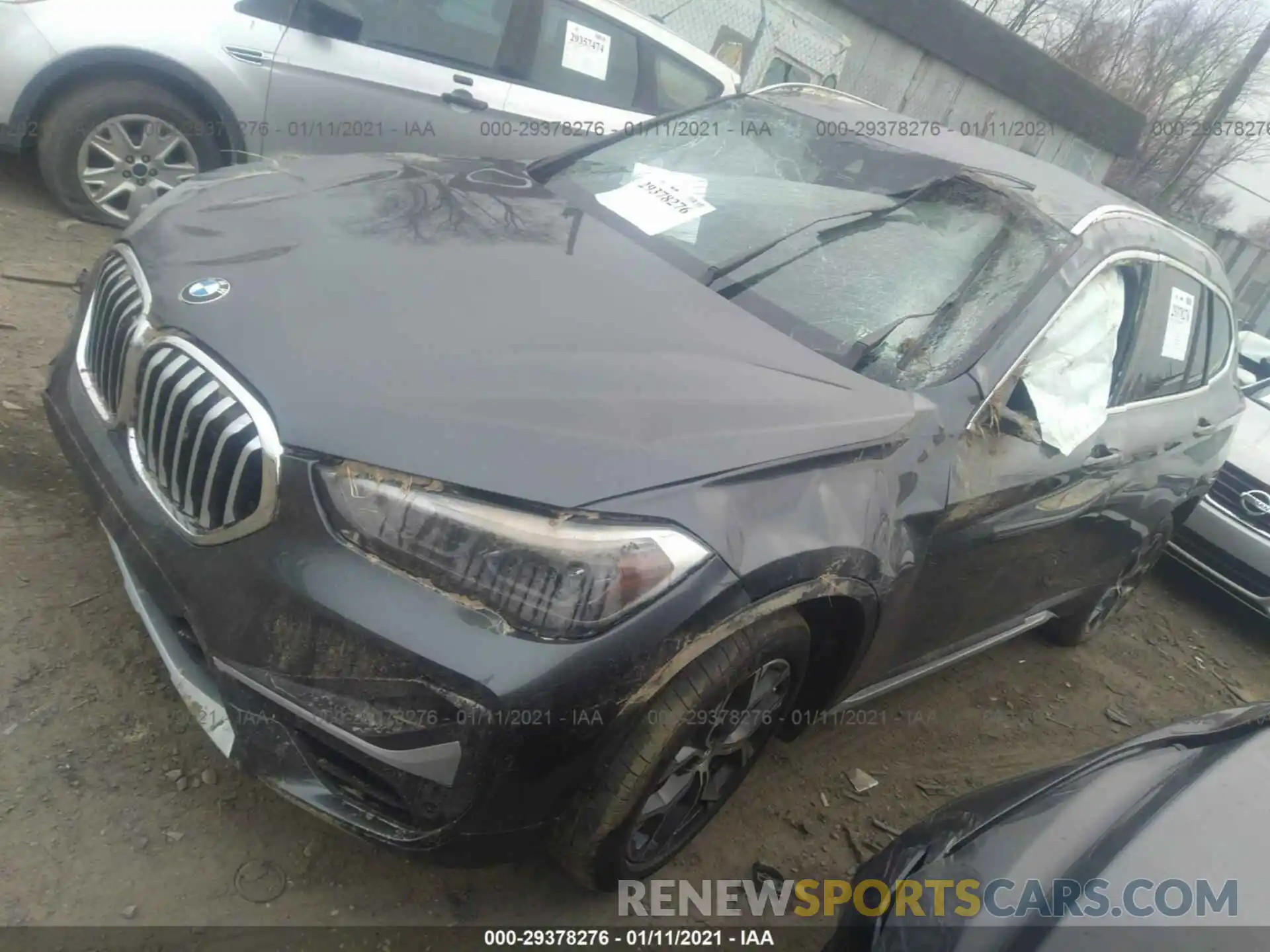 2 Photograph of a damaged car WBXJG9C02M3M73454 BMW X1 2021