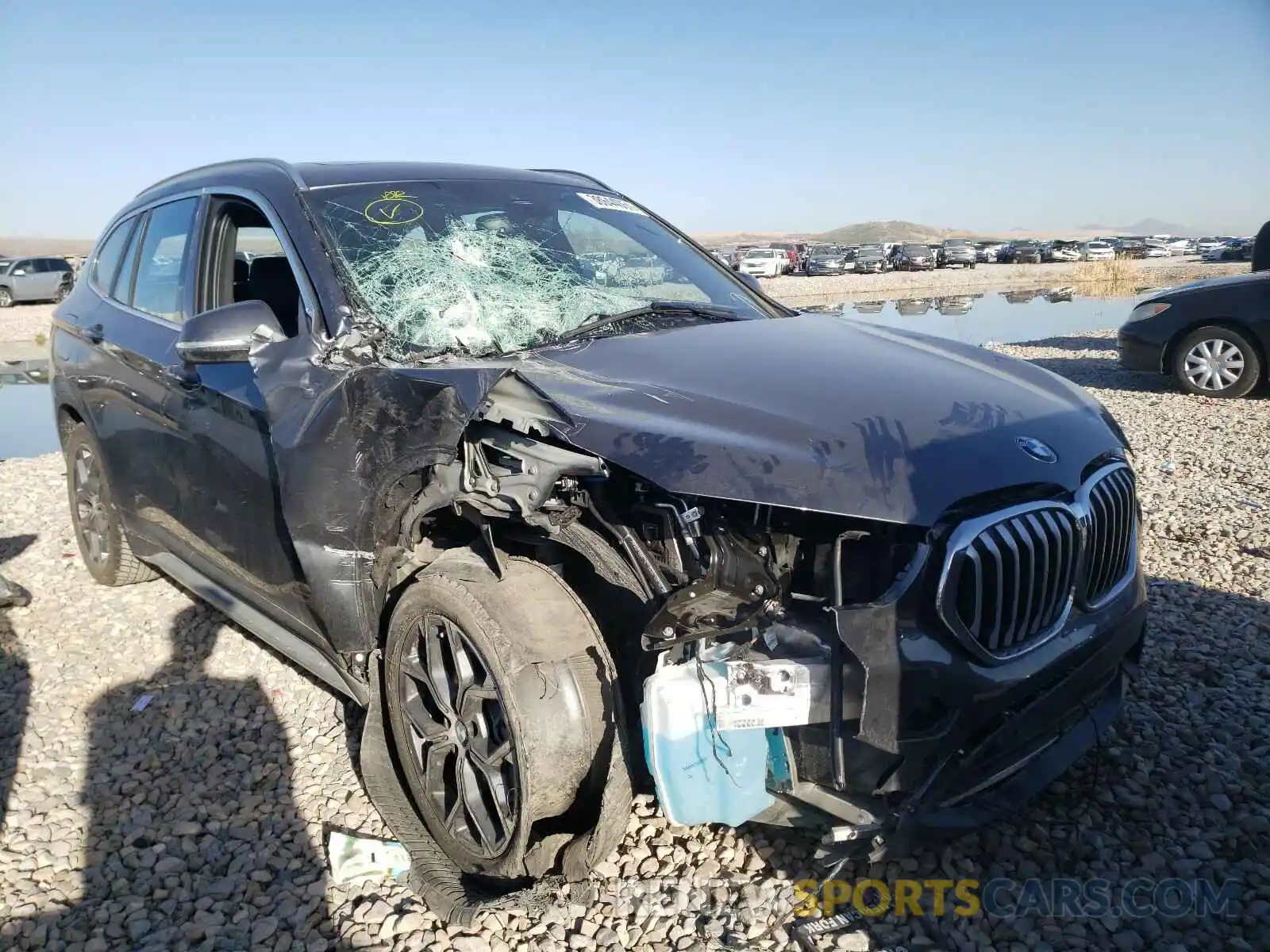 1 Photograph of a damaged car WBXJG9C02M5S02141 BMW X1 2021