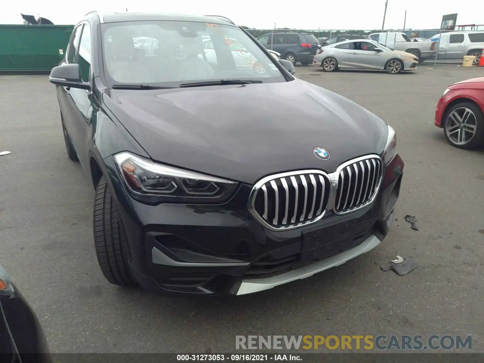 1 Photograph of a damaged car WBXJG9C02M5S15472 BMW X1 2021