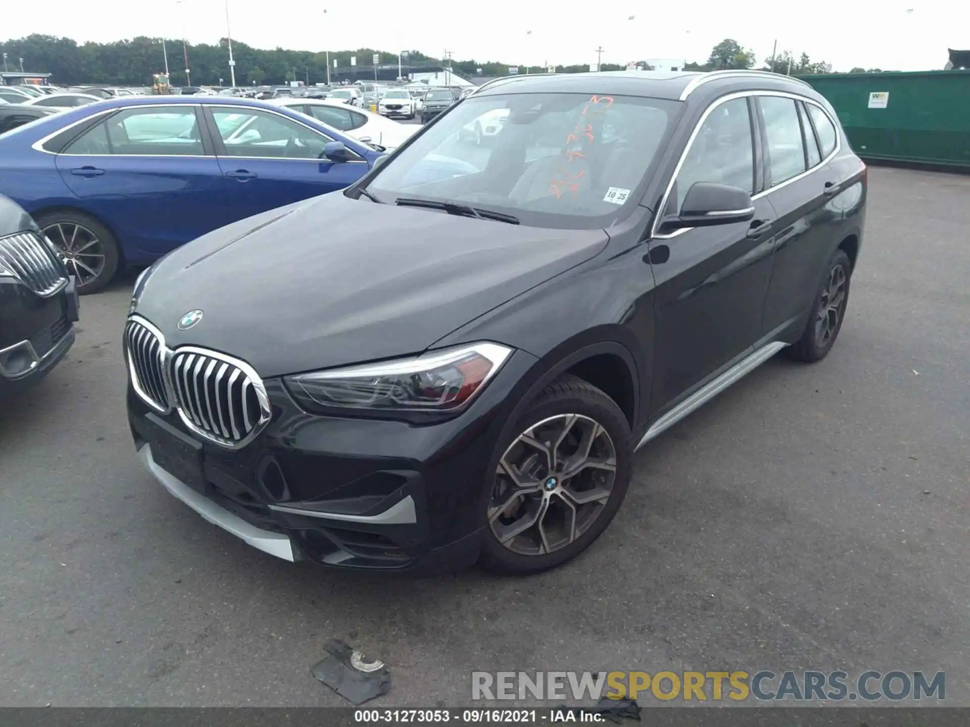 2 Фотография поврежденного автомобиля WBXJG9C02M5S15472 BMW X1 2021