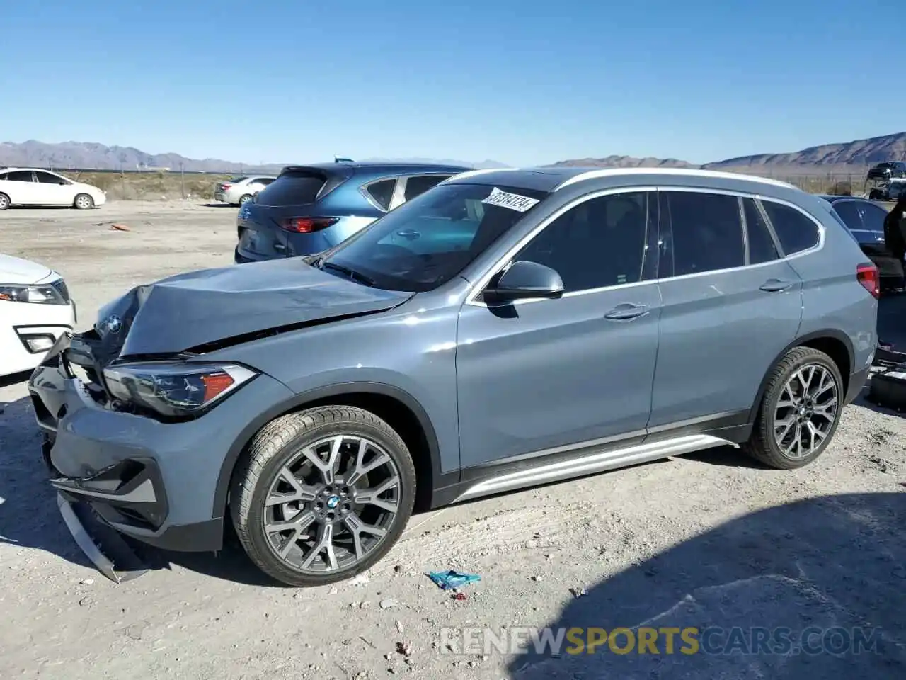 1 Photograph of a damaged car WBXJG9C02M5S16282 BMW X1 2021