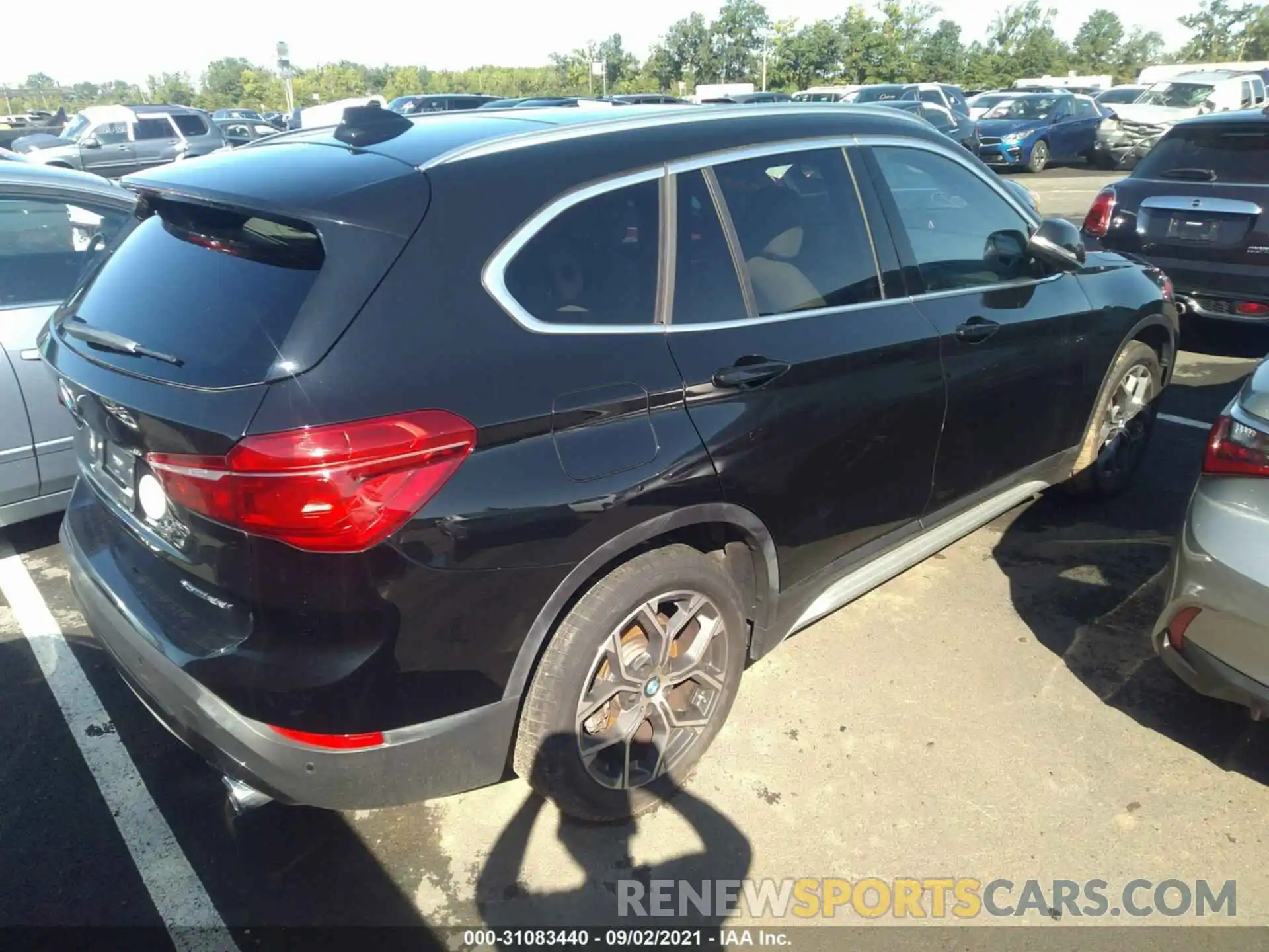 4 Photograph of a damaged car WBXJG9C02M5S64557 BMW X1 2021