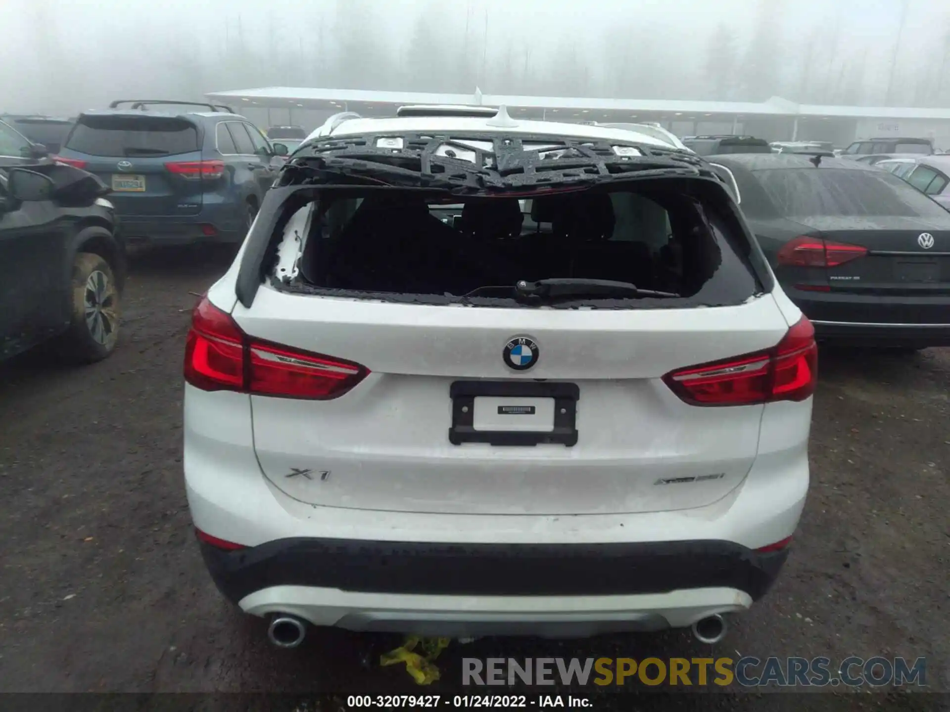 6 Фотография поврежденного автомобиля WBXJG9C02M5T51021 BMW X1 2021