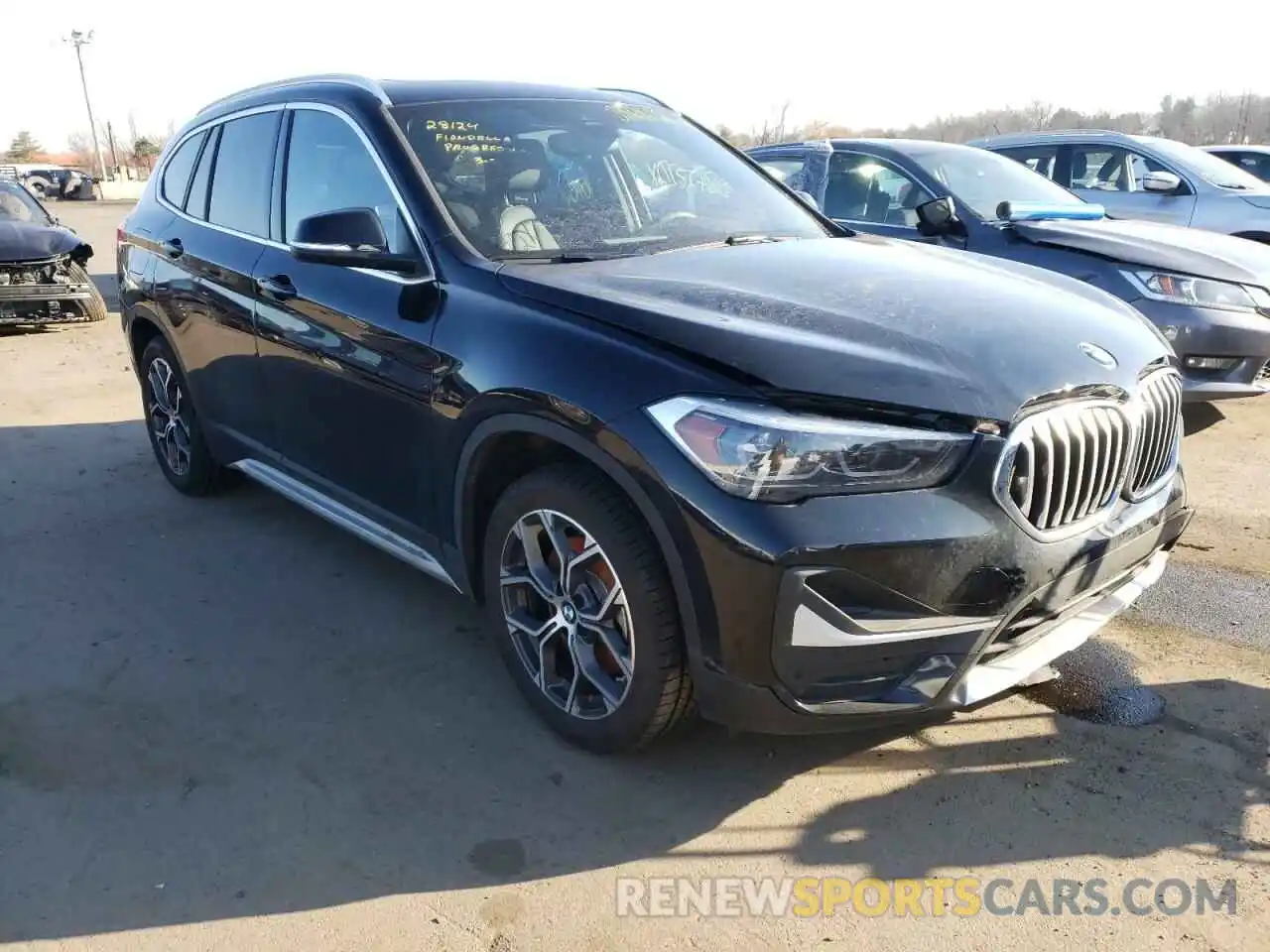 1 Photograph of a damaged car WBXJG9C02M5T65338 BMW X1 2021