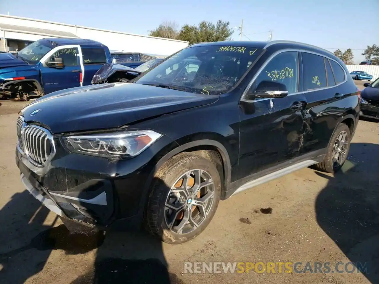 2 Photograph of a damaged car WBXJG9C02M5T65338 BMW X1 2021