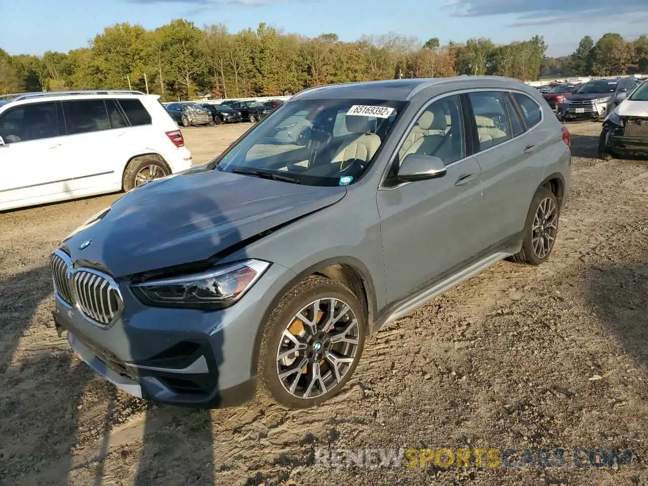 2 Photograph of a damaged car WBXJG9C03M5S05551 BMW X1 2021