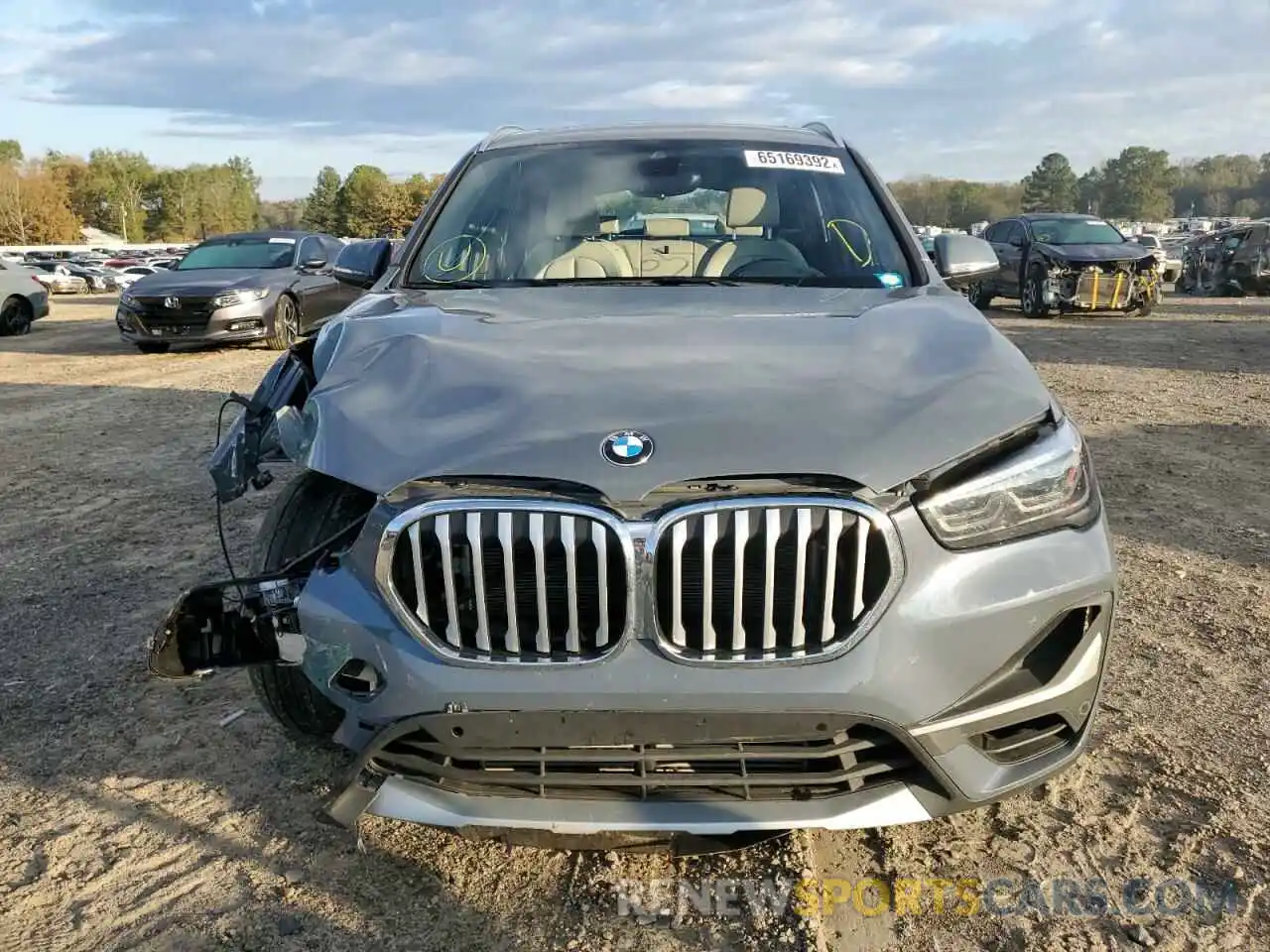 7 Photograph of a damaged car WBXJG9C03M5S05551 BMW X1 2021